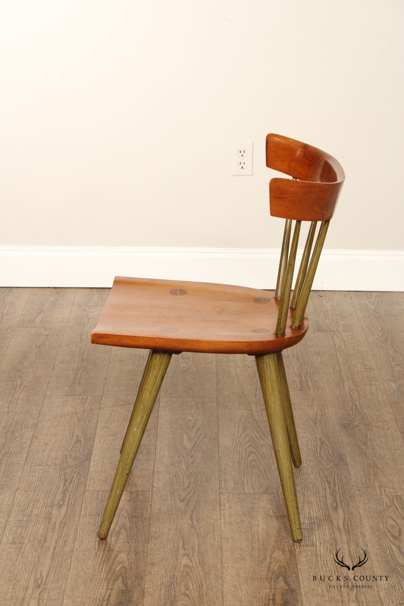 Paul McCobb Planner Group Mid Century Modern Spindle Back Side Chair