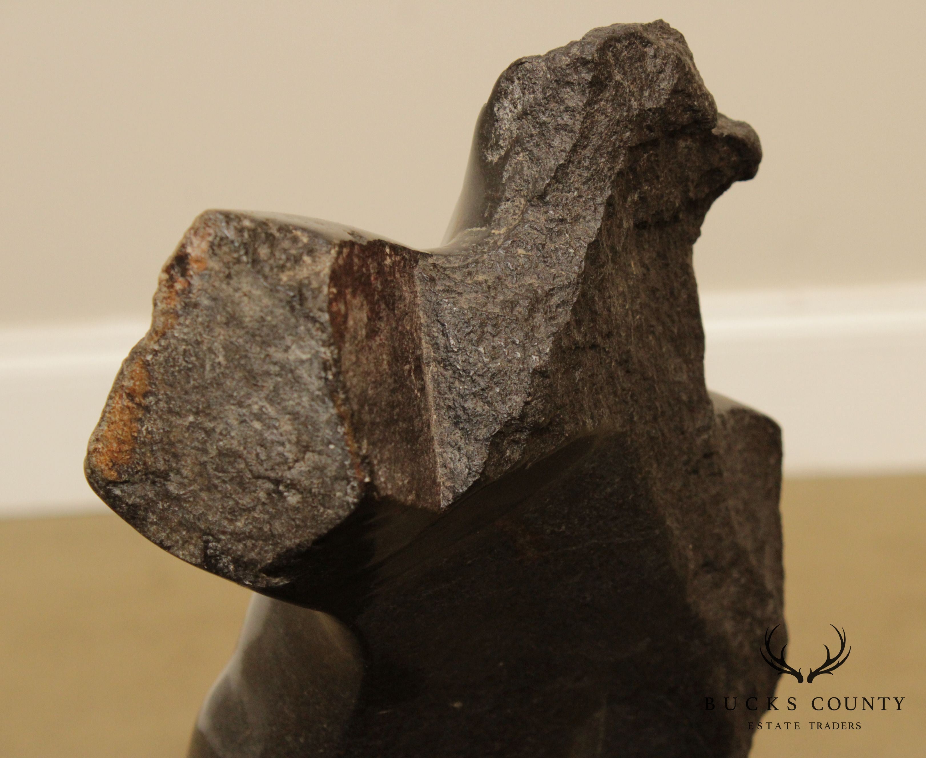 Dawson Chivizhe Abstract Form Shona Stone Sculpture