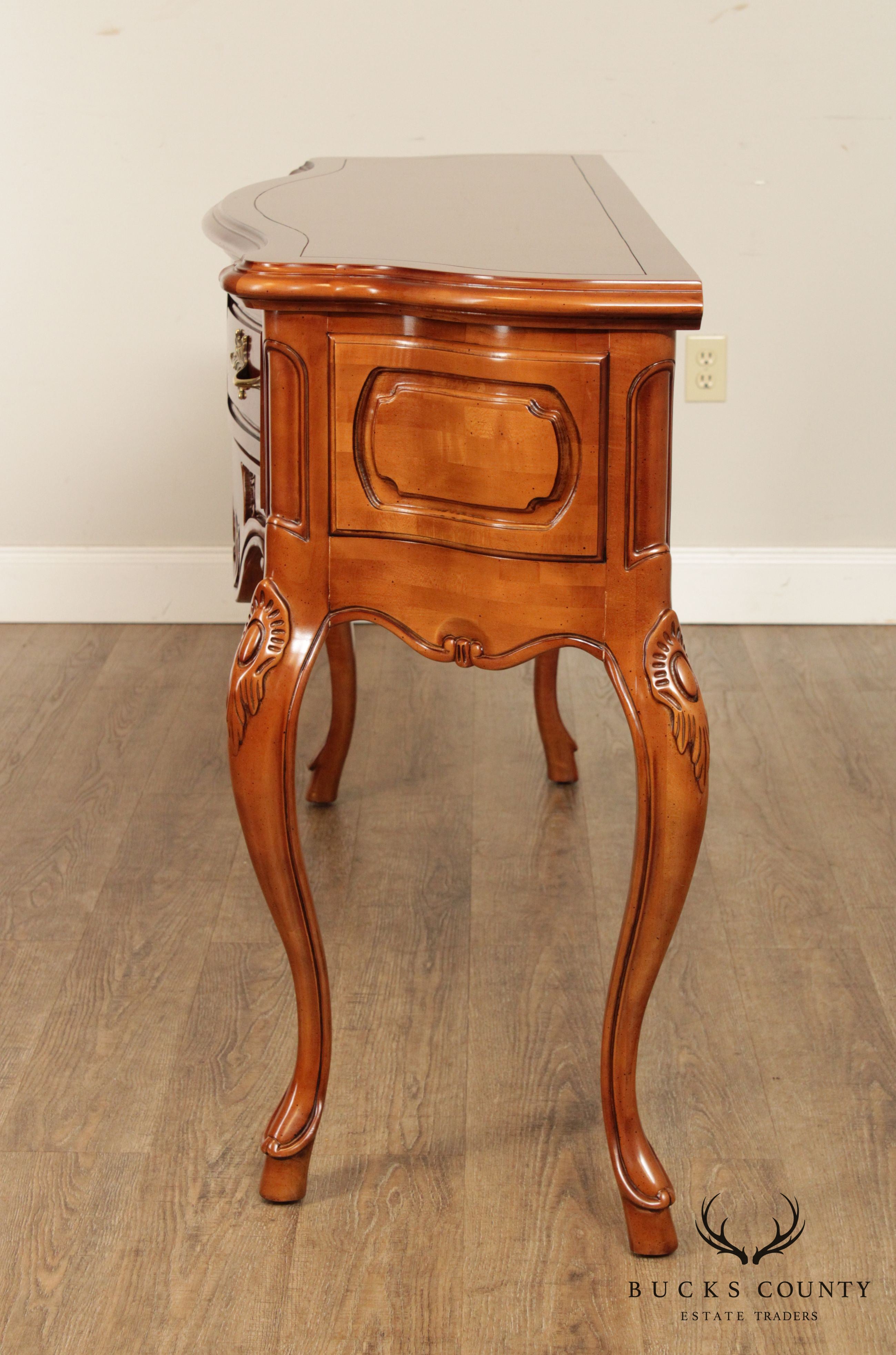 Century French Louis XV Style Cherry Sideboard