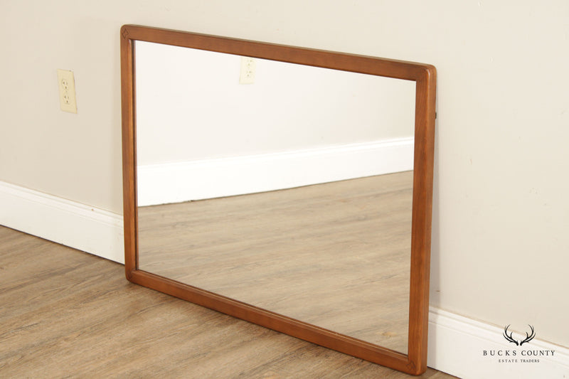 Mid Century Lane Acclaim Walnut Frame Wall Mirror