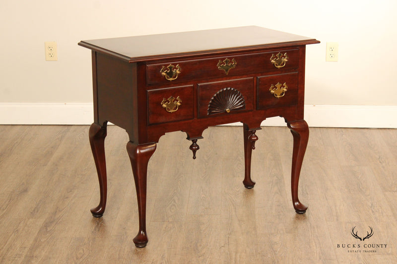 Statton Private Collection Queen Anne Style Cherry Lowboy