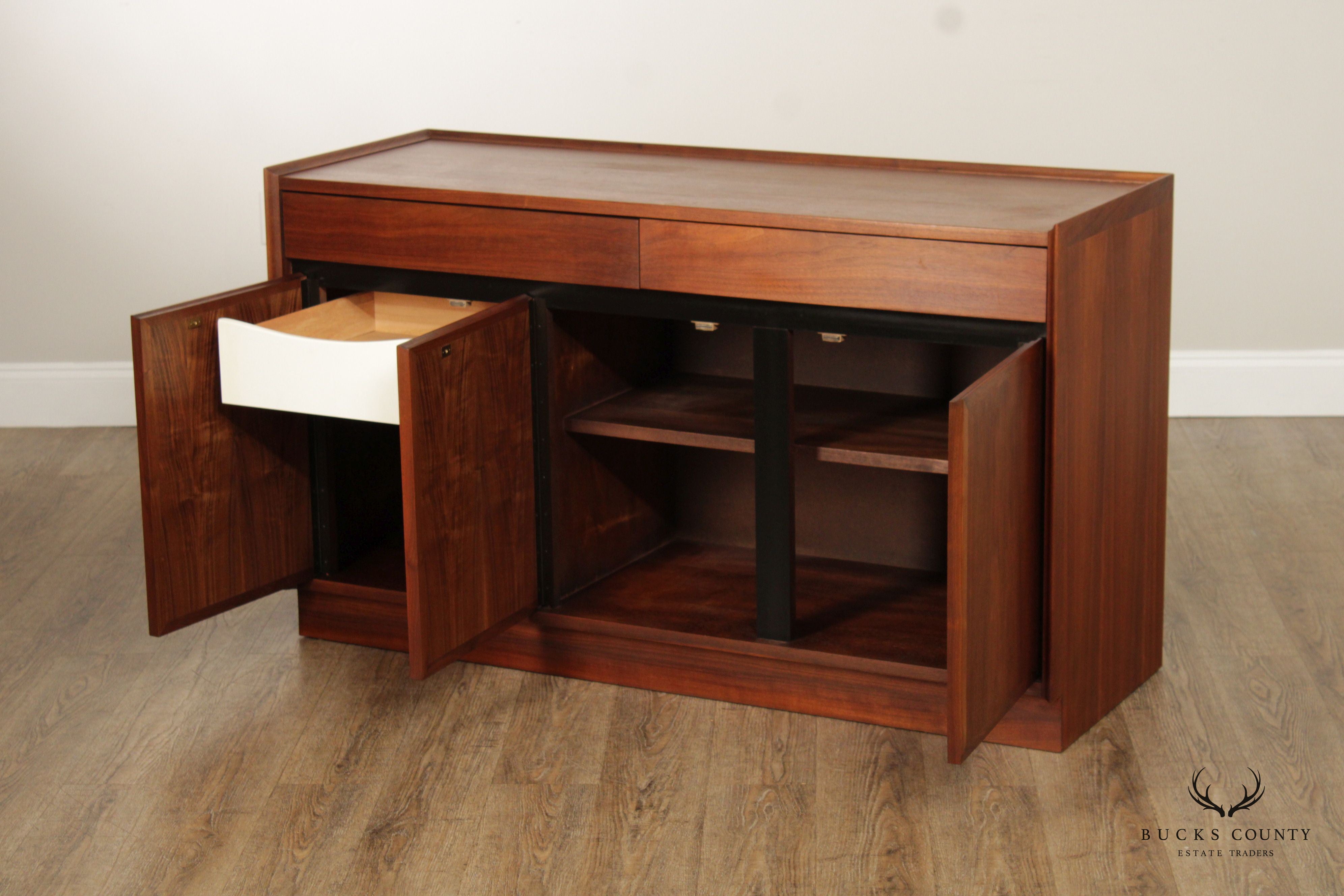 Dillingham Esprit Mid-Century Walnut Sideboard