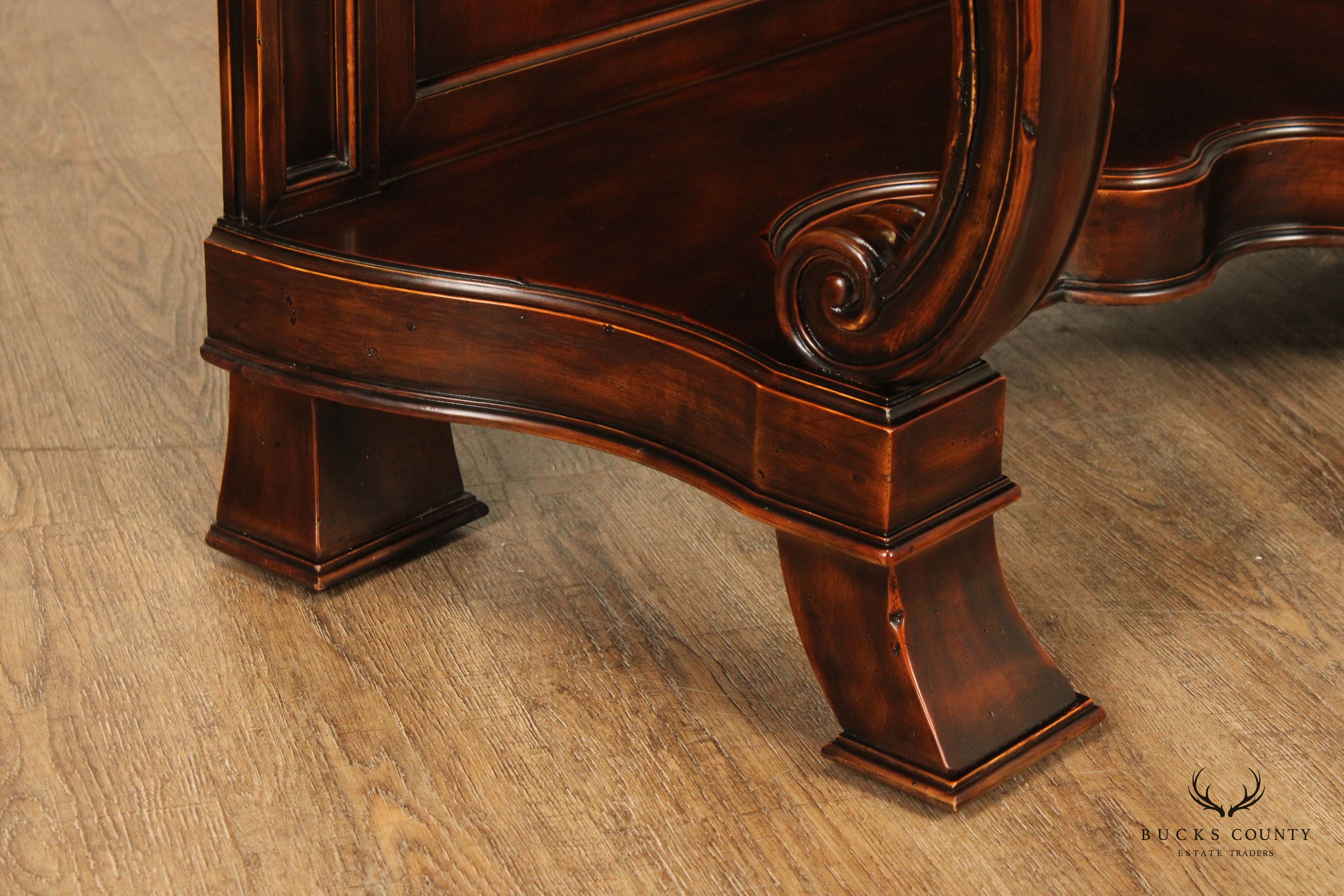 Artistica  Empire Style Mahogany Console Table