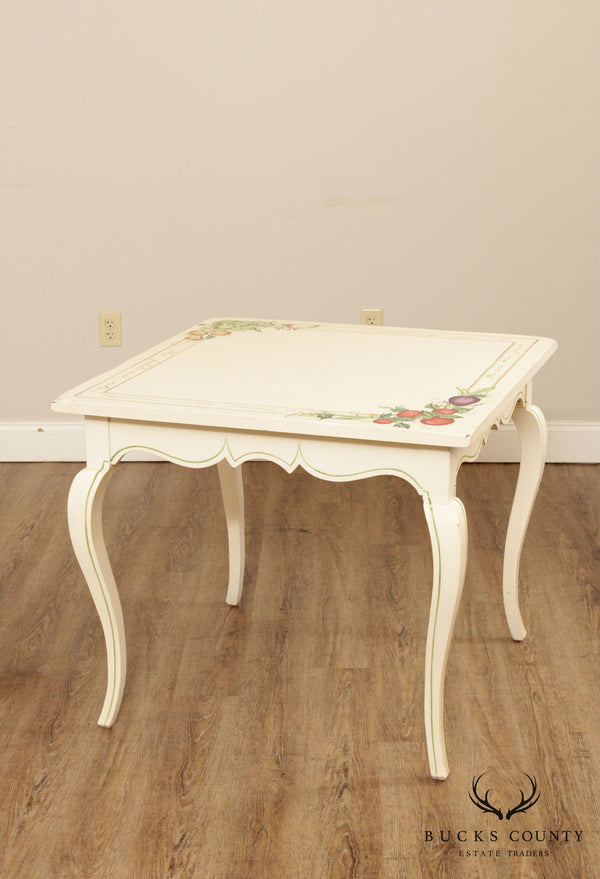 Quality Hand Painted Square Dining Table