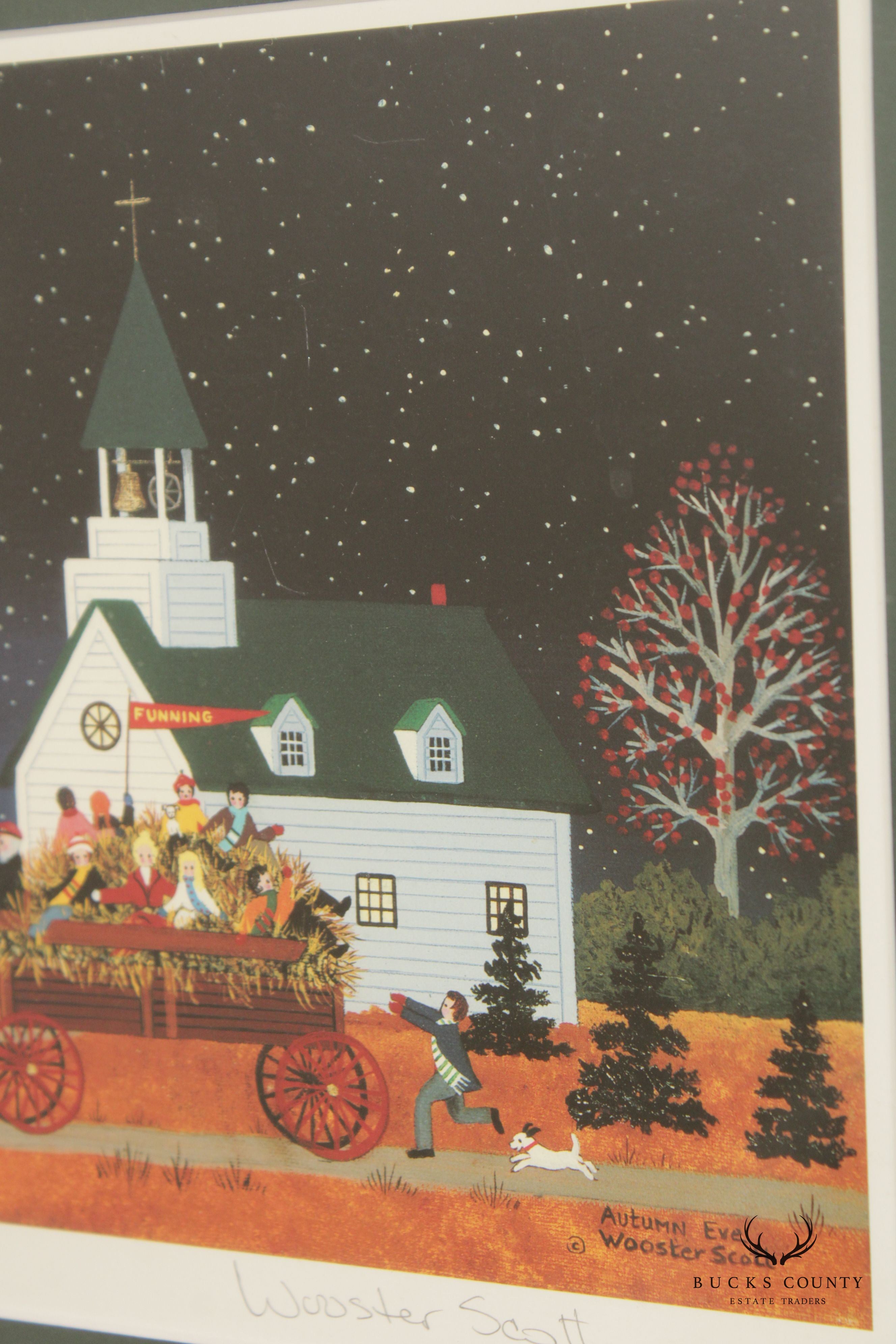 Jane Wooster Scott 'Autumn Eve' Limited Edition Art Print