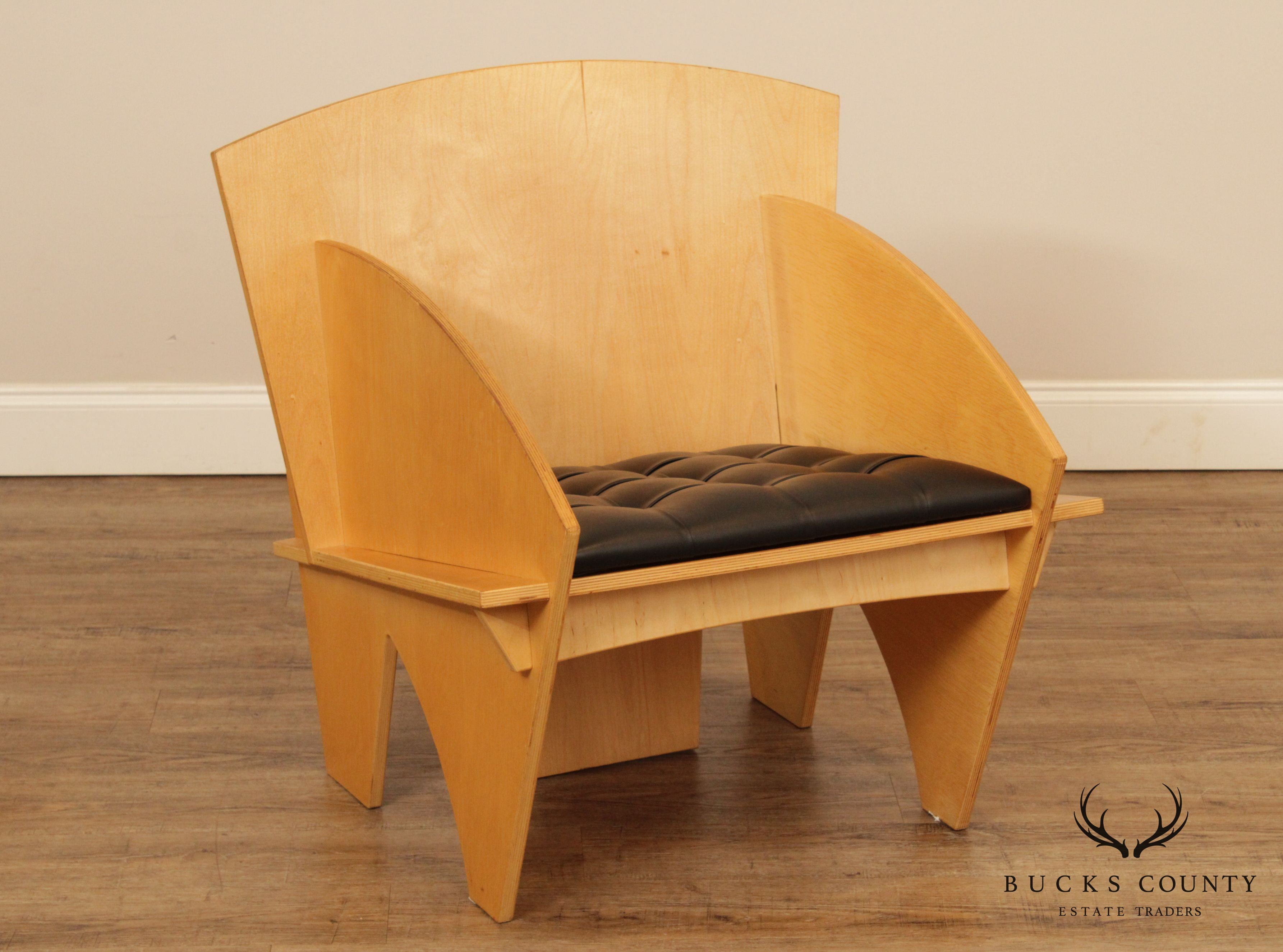 Mid Century Modern Plywood Lounge Chair After Ilonka Karasz