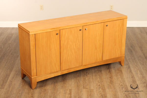 Ethan Allen Radius Collection Maple Sideboard Cabinet