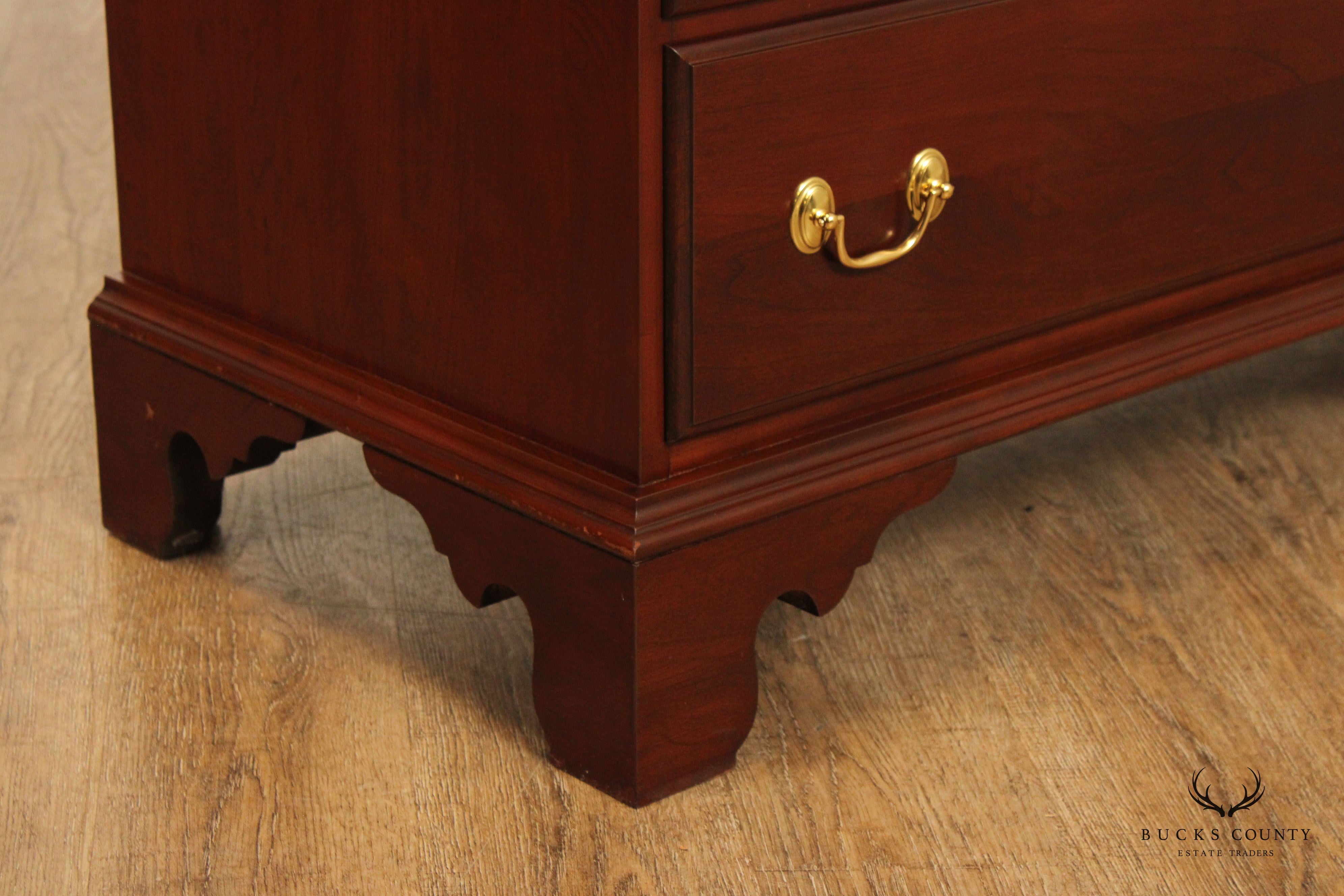 Harden Chippendale Style Cherry Long Dresser