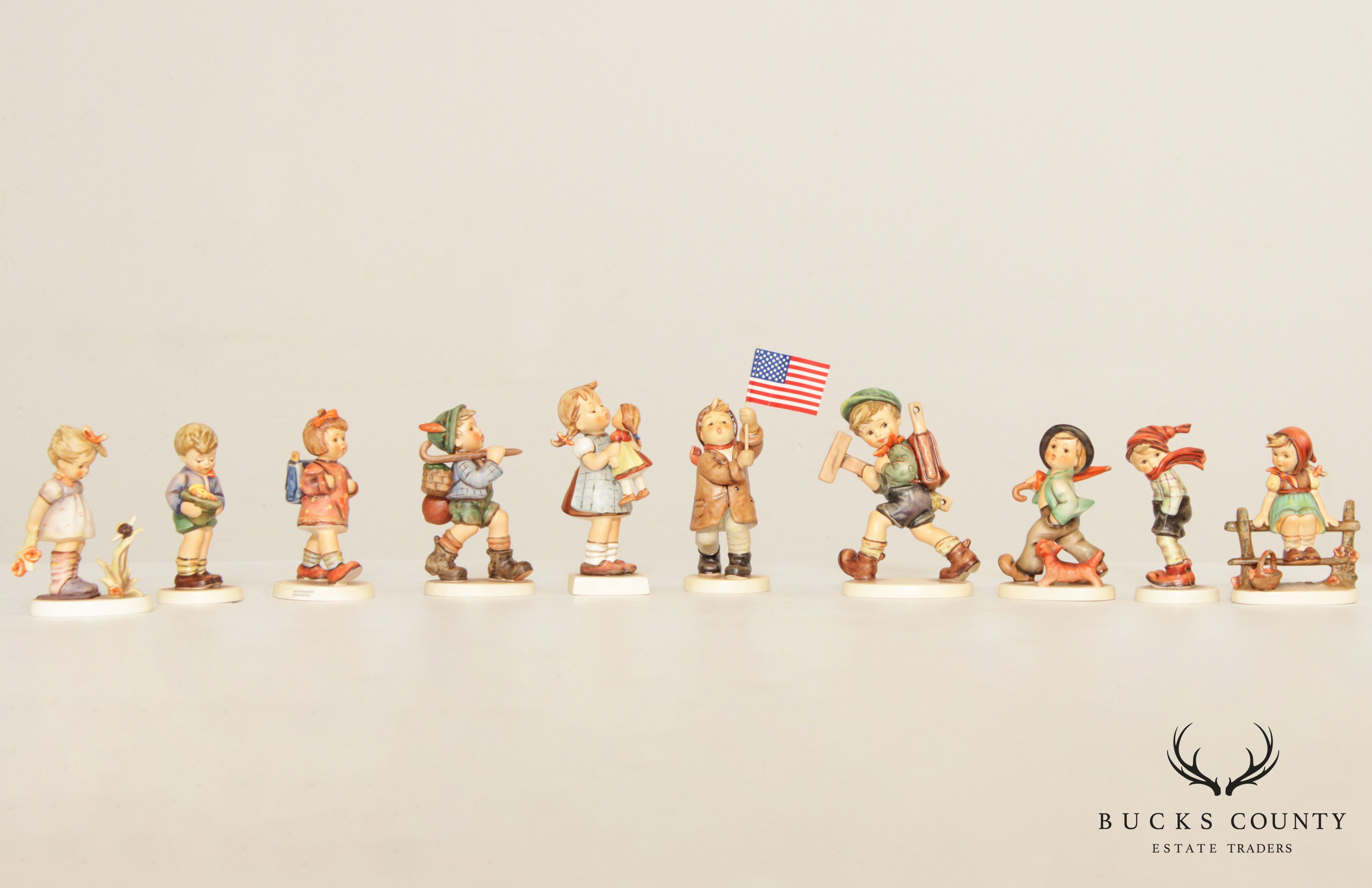 10 Goebel Hummel Figurines