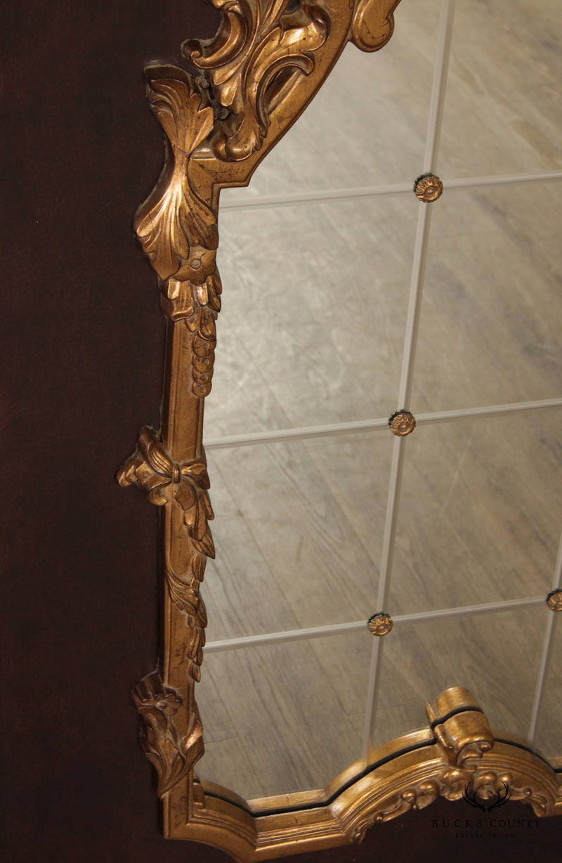 Bassett Rococo Style Giltwood Wall Mirror