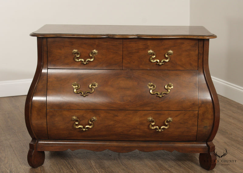 Baker Furniture 'Collector's Edition' Walnut Bombe Chest