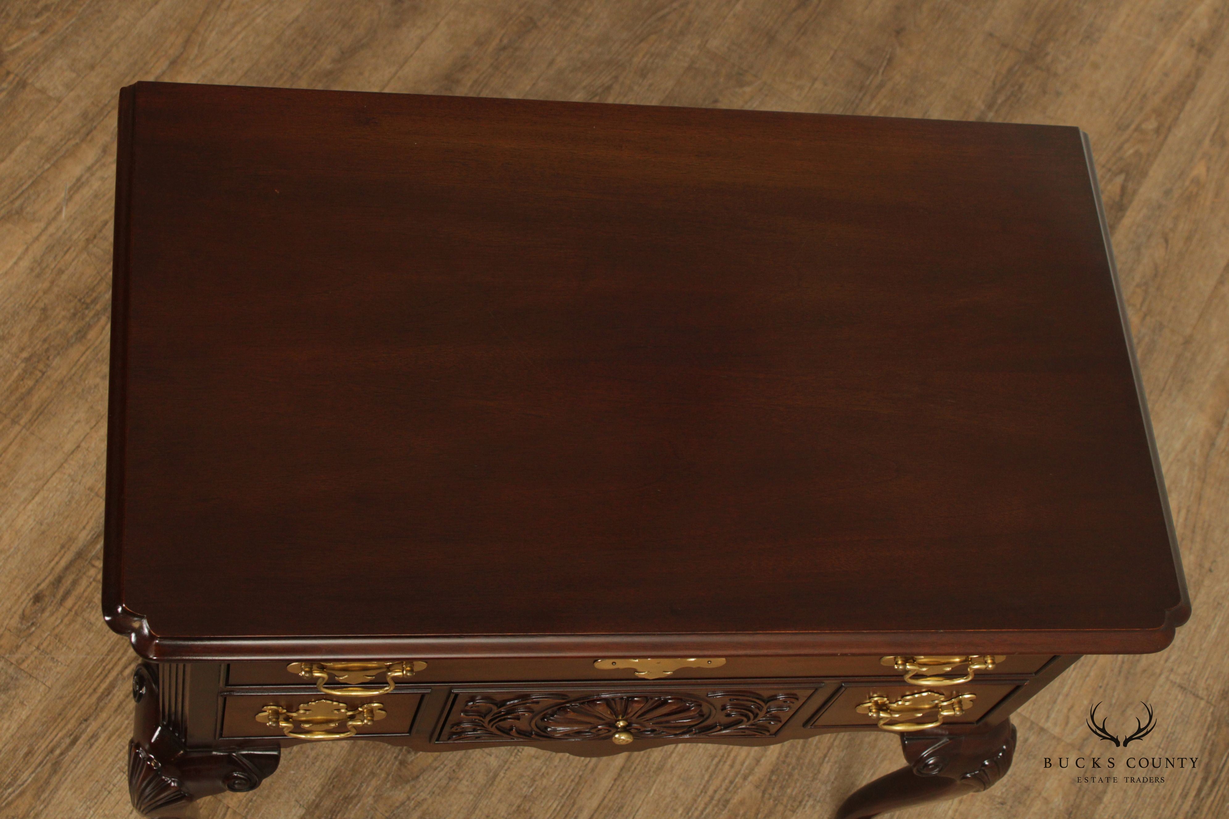 Councill Craftsmen Chippendale Style Mahogany Lowboy