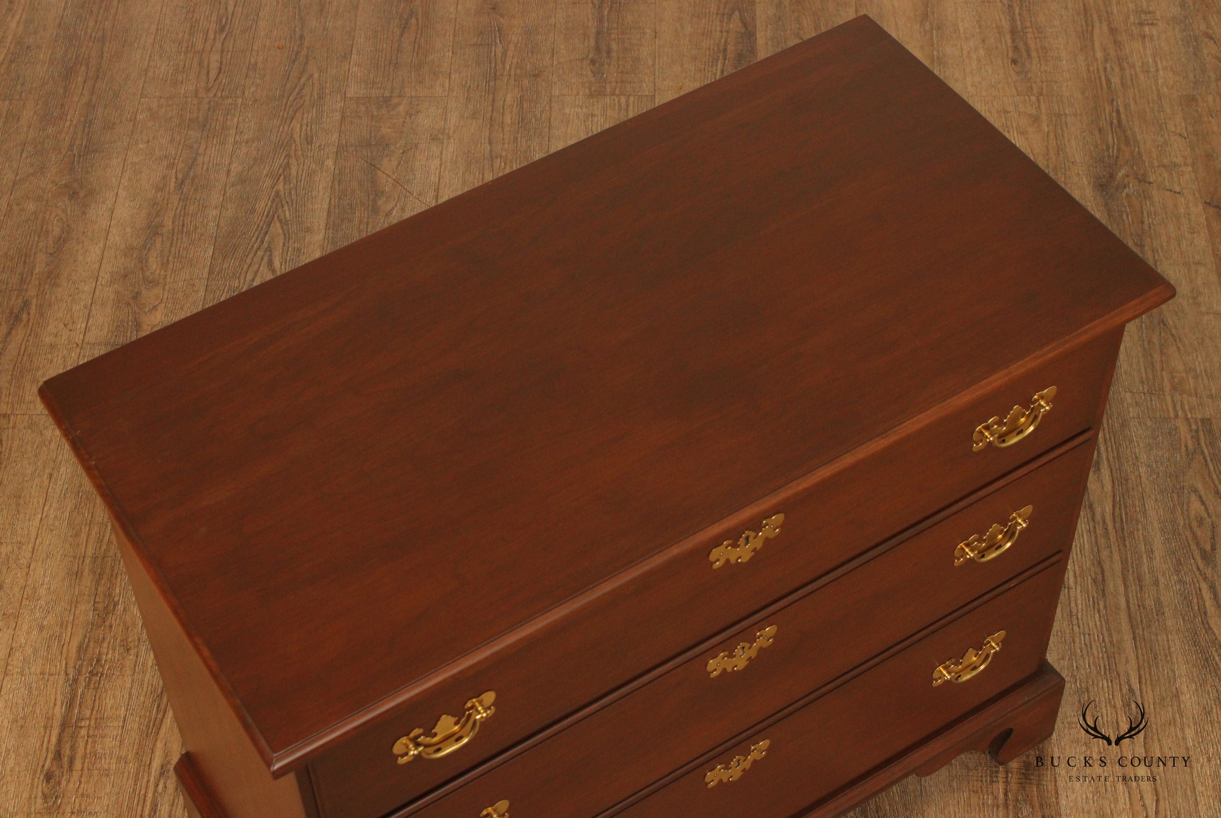 Chippendale Style Custom Quality Cherry Chest of Drawers