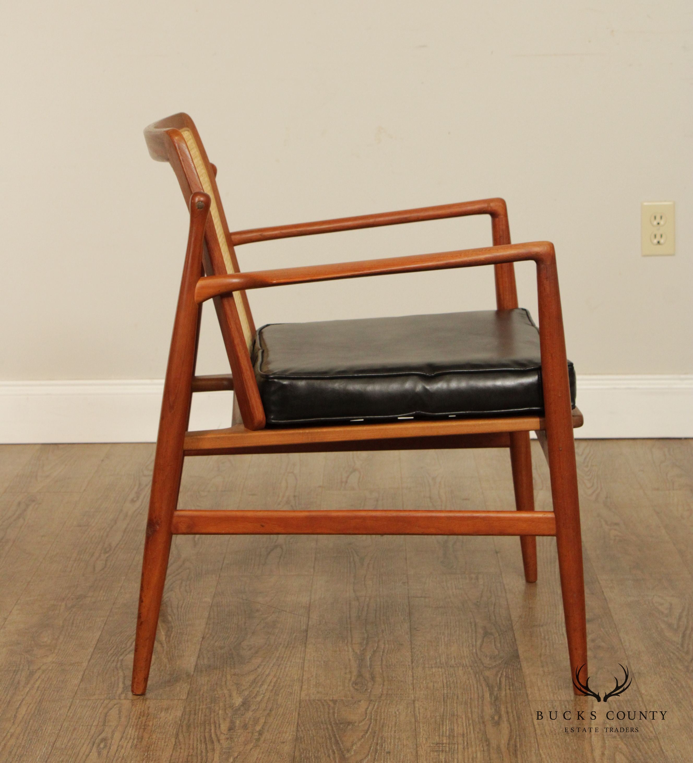 Ib-Kofod Larsen for Selig Danish Modern Teak Lounge Chair