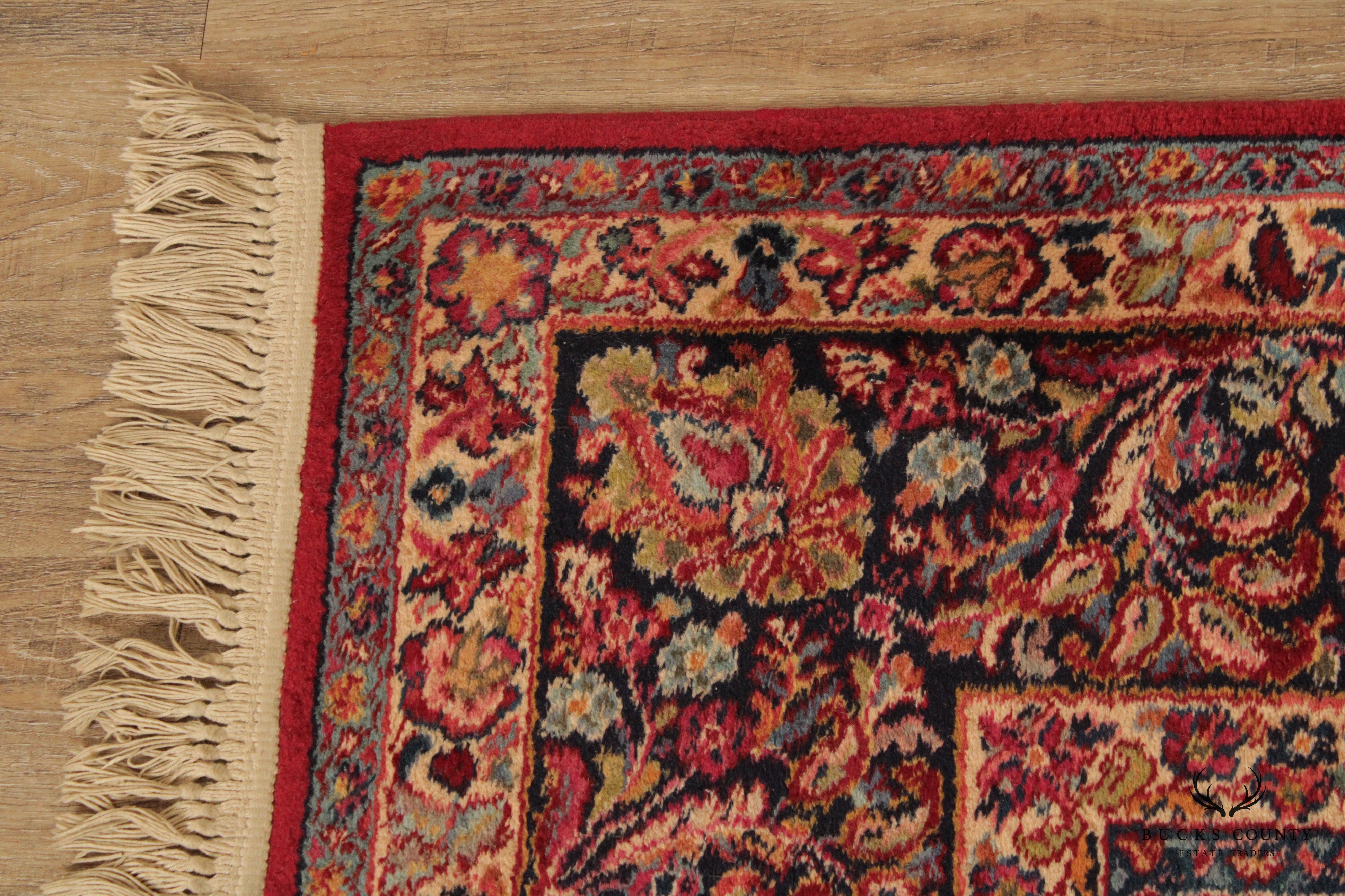 Karastan Red Sarouk 8.8 x 12 Wool Area Rug