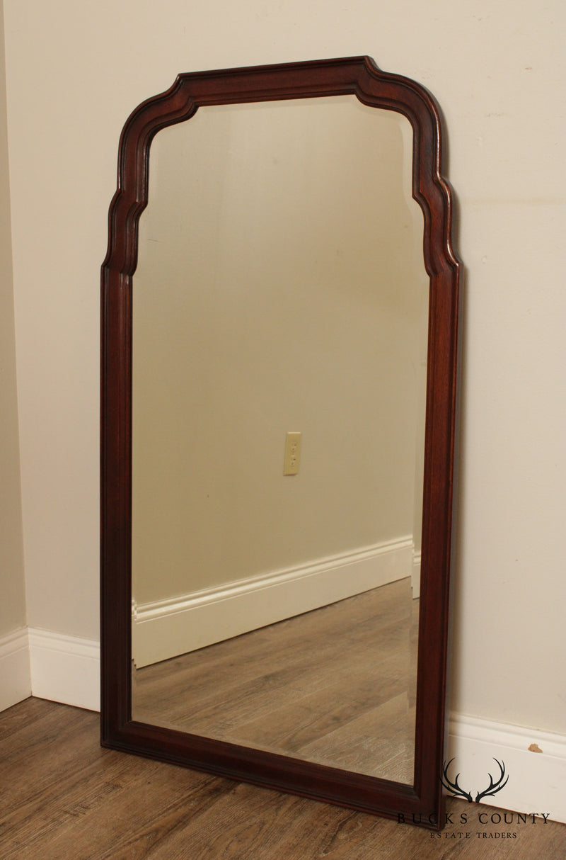 Drexel 18th Century Collection Mahogany Queen Anne Style Mirror
