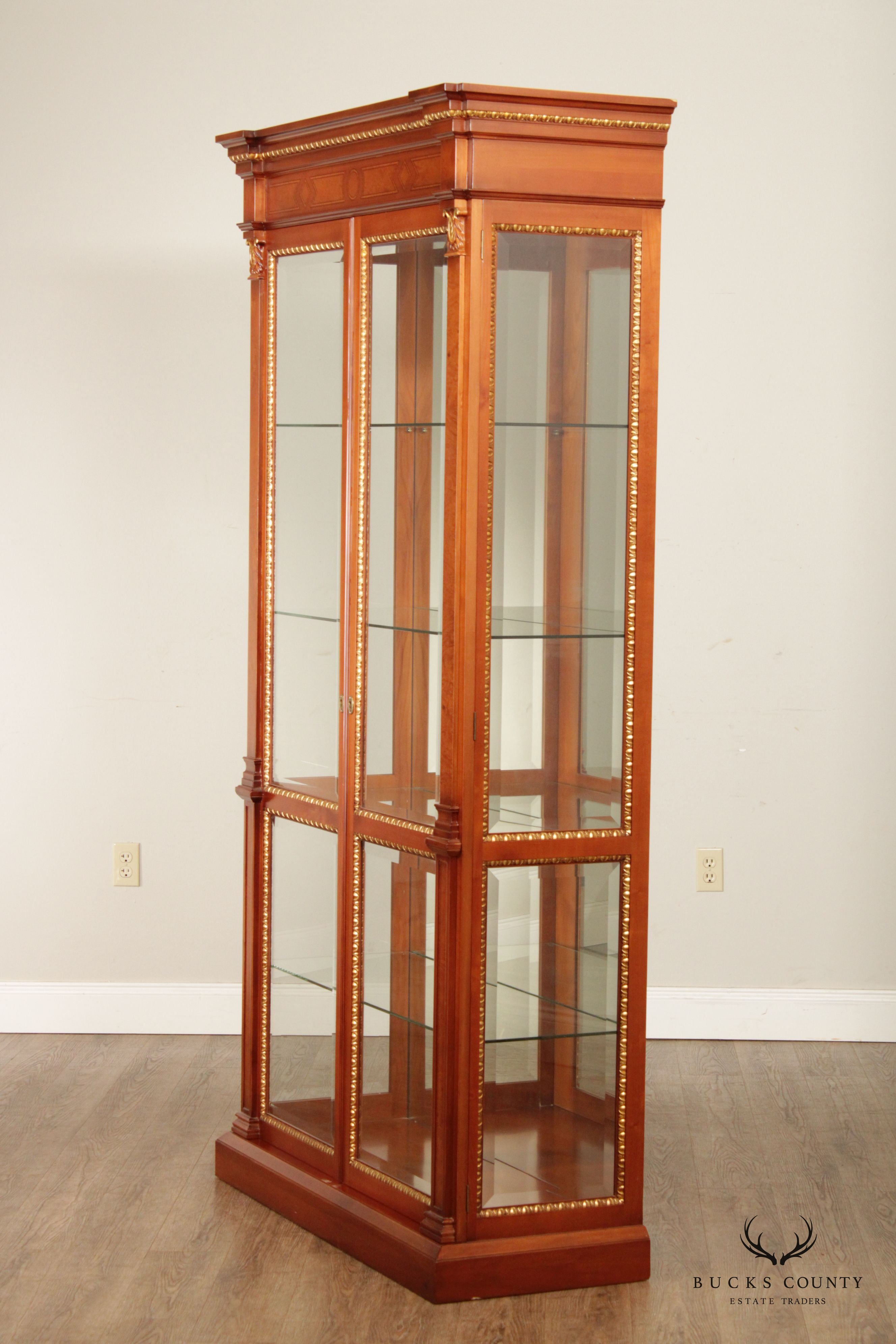 Francesco Molon 'New Empire' Lighted Curio Display Cabinet