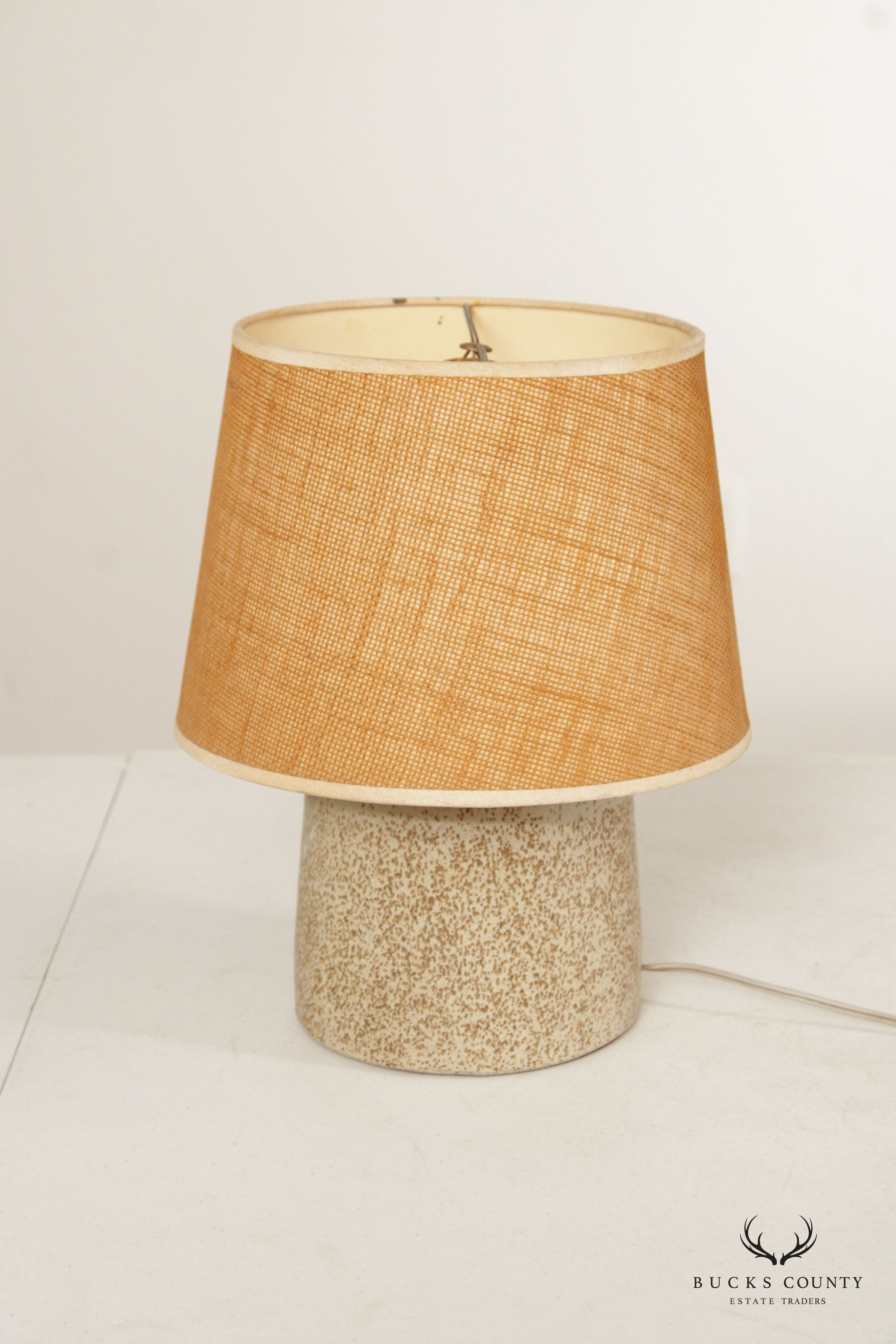 Jane and Gordon Martz Mid Century Modern Glazed Stoneware Table Lamp