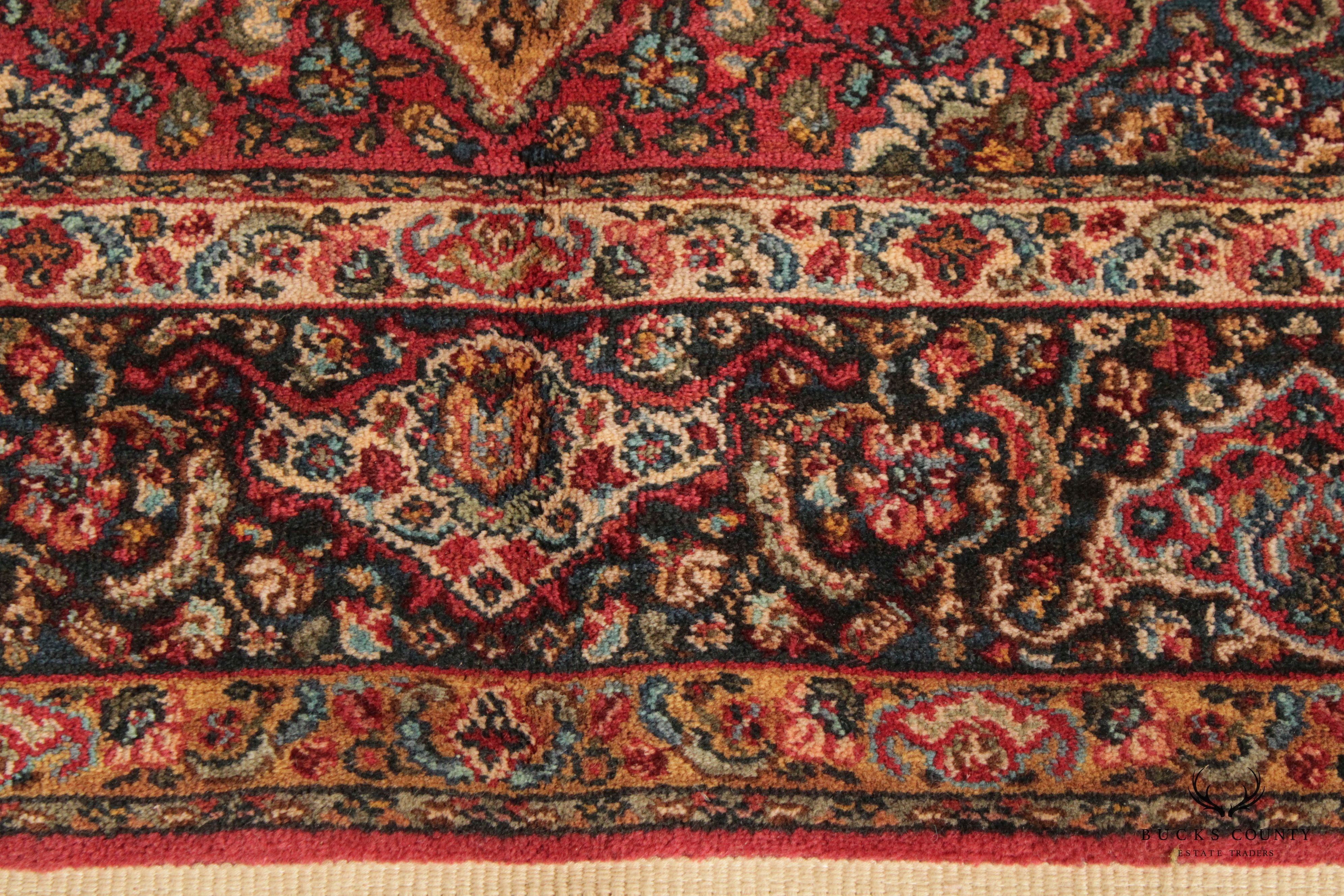 Karastan Medallion Kirmin 5' 9 Inch x 9' Wool Area Rug