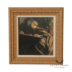 'The Painter's Honeymoon' after Frederic Leighton Fine Art Canvas Print