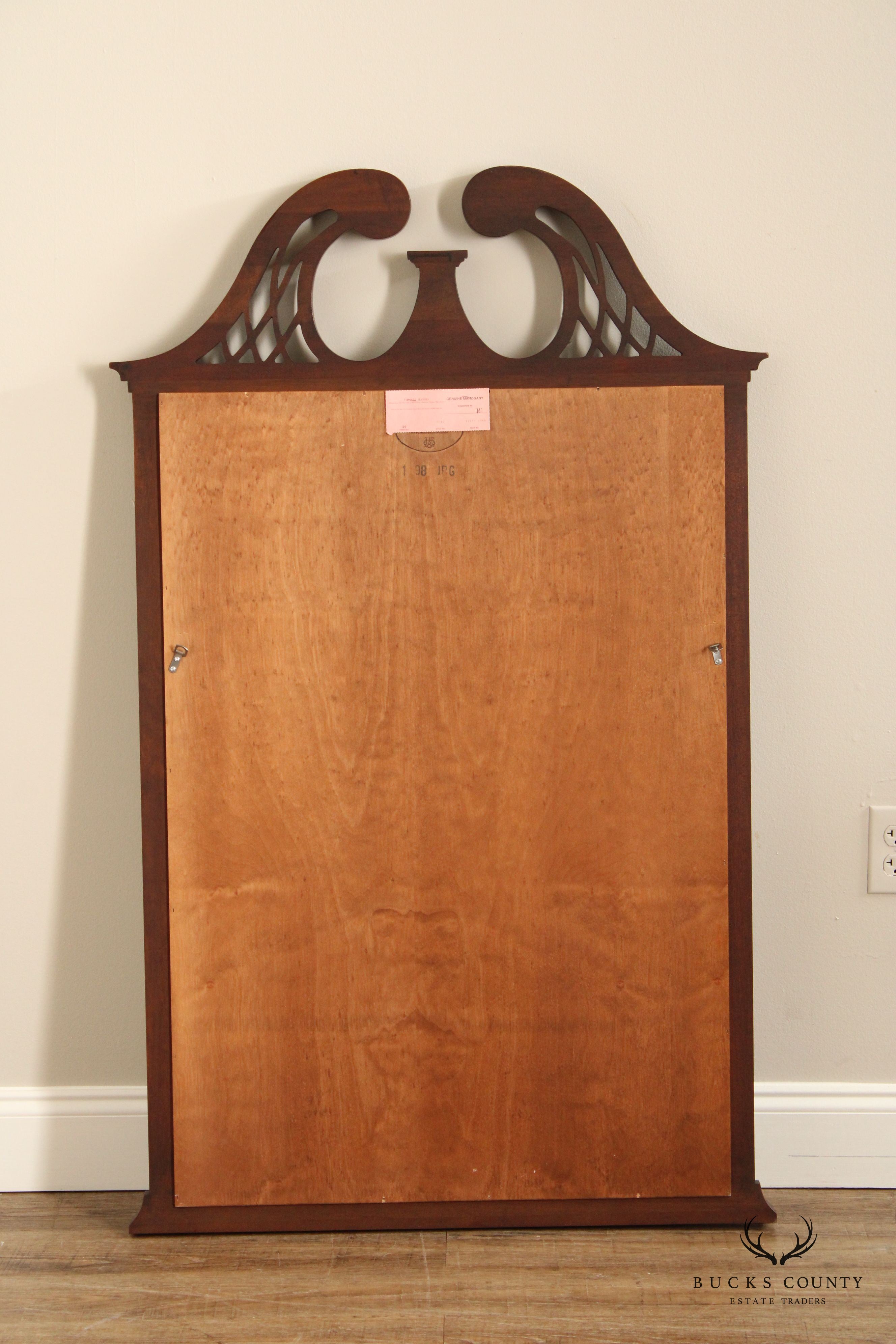 Henkel Harris H-12 Mahogany Arch Top Wall Mirror