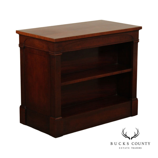 Baker Furniture Regency Style Low Open Bookcase
