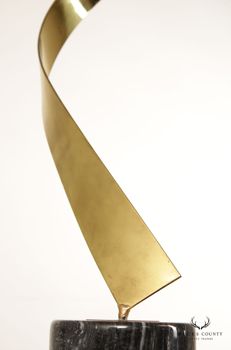 Curtis Jere Modern Kinetic Ribbon Sculpture