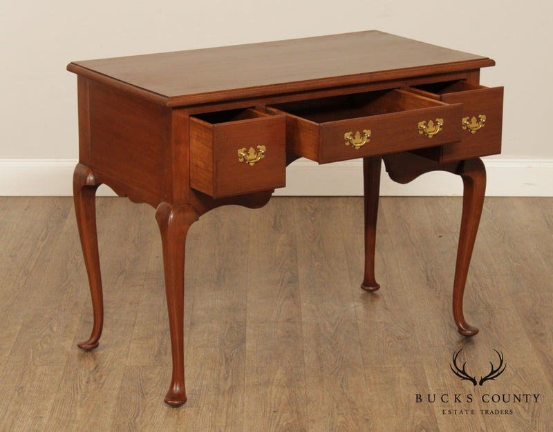Custom Quality Vintage Queen Anne Style Cherry Writing Desk