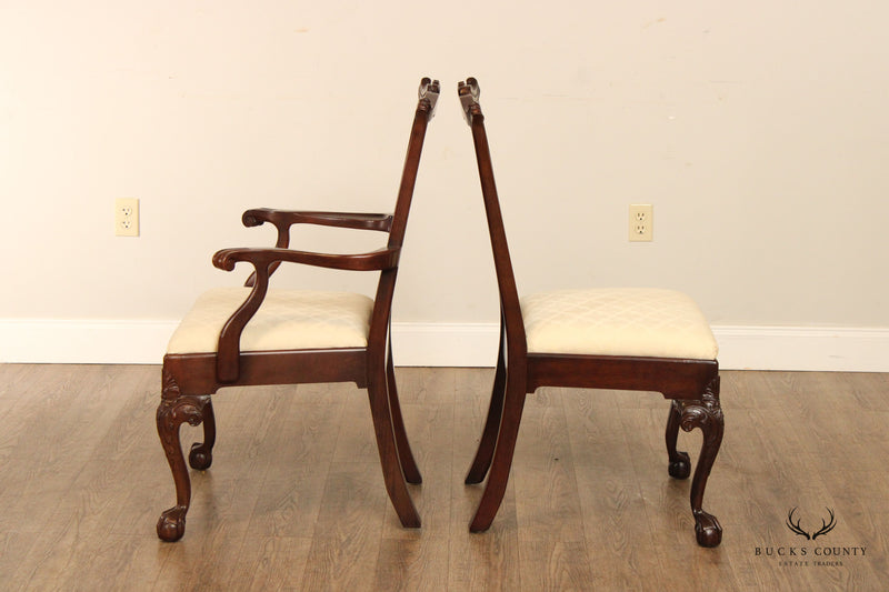 Henredon 'Rittenhouse Square' Set of Eight Mahogany Dining Chairs