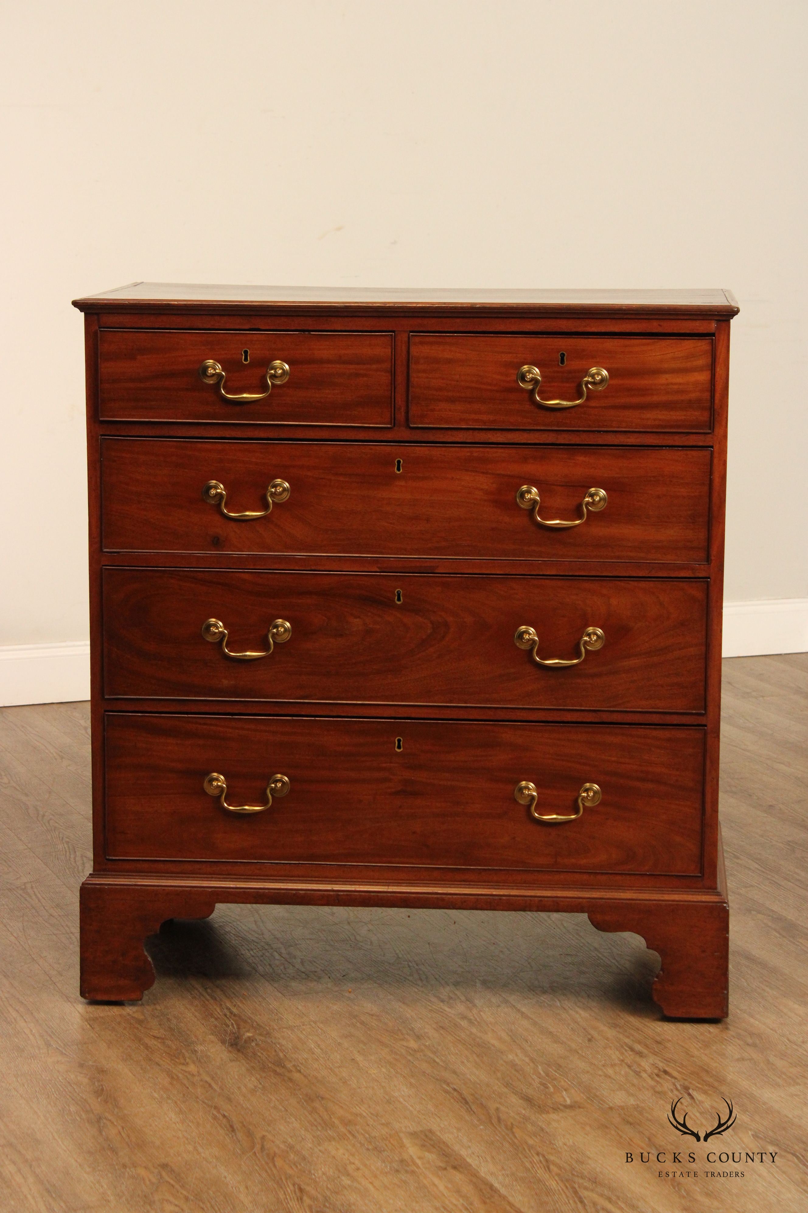 English Chippendale Mahogany Chest of Drawers