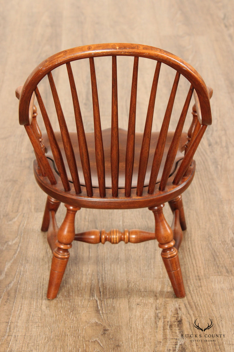 Frederick Duckloe & Bros Windsor Style Child's Diminutive Armchair