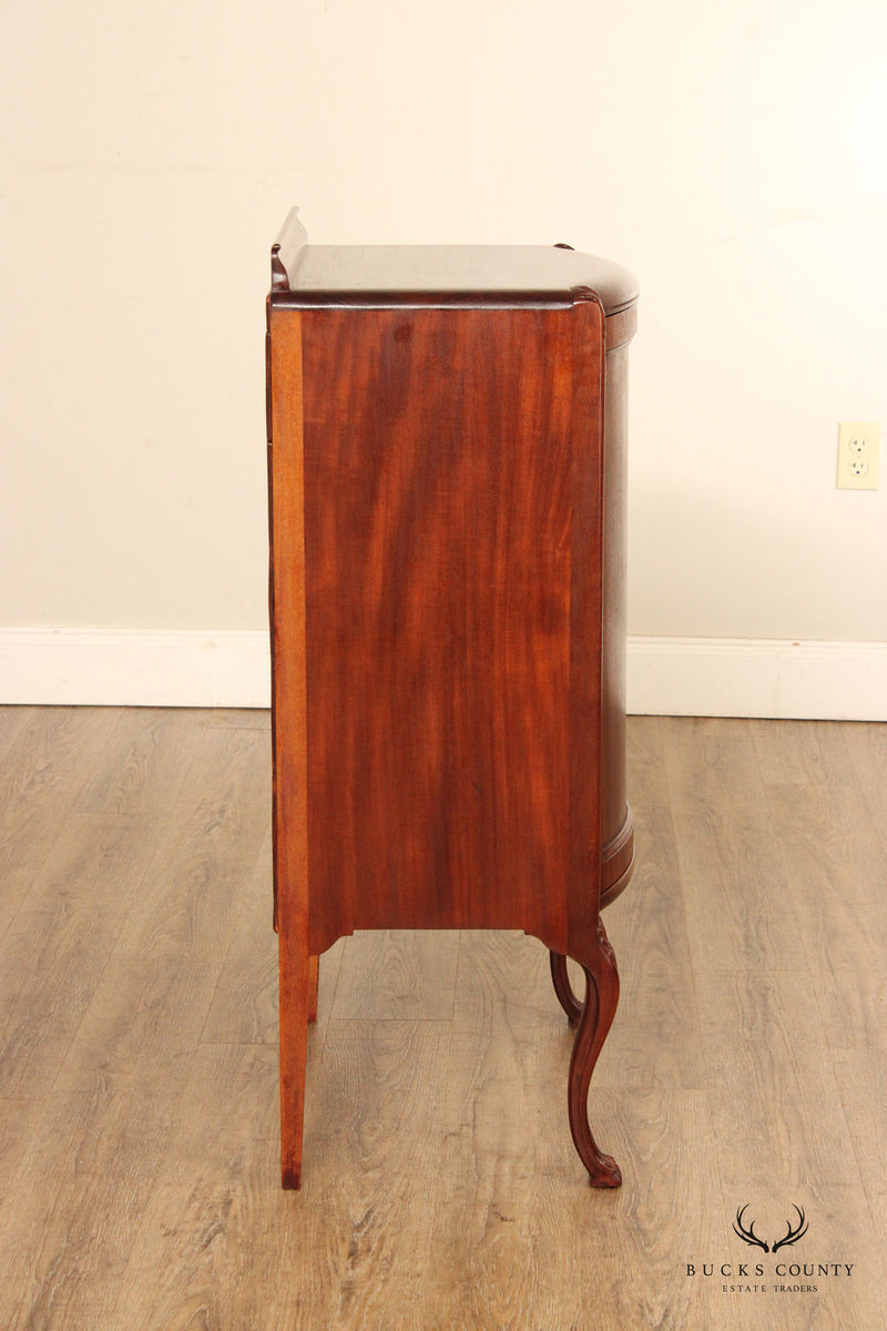 Antique Empire Mahogany Sheet Music Cabinet