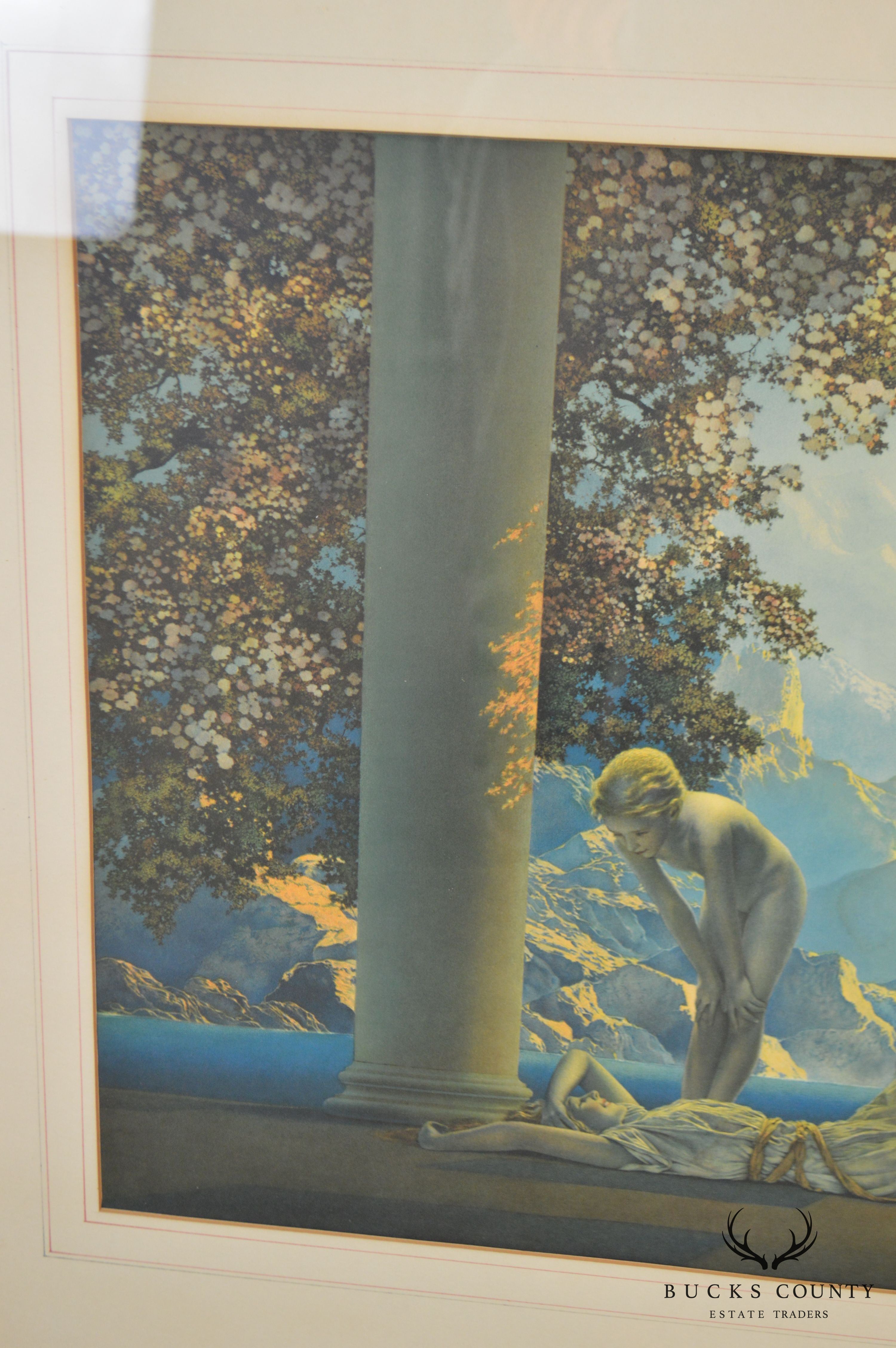 Maxfield Parrish "Daybreak Vintage Framed Print or Lithograph