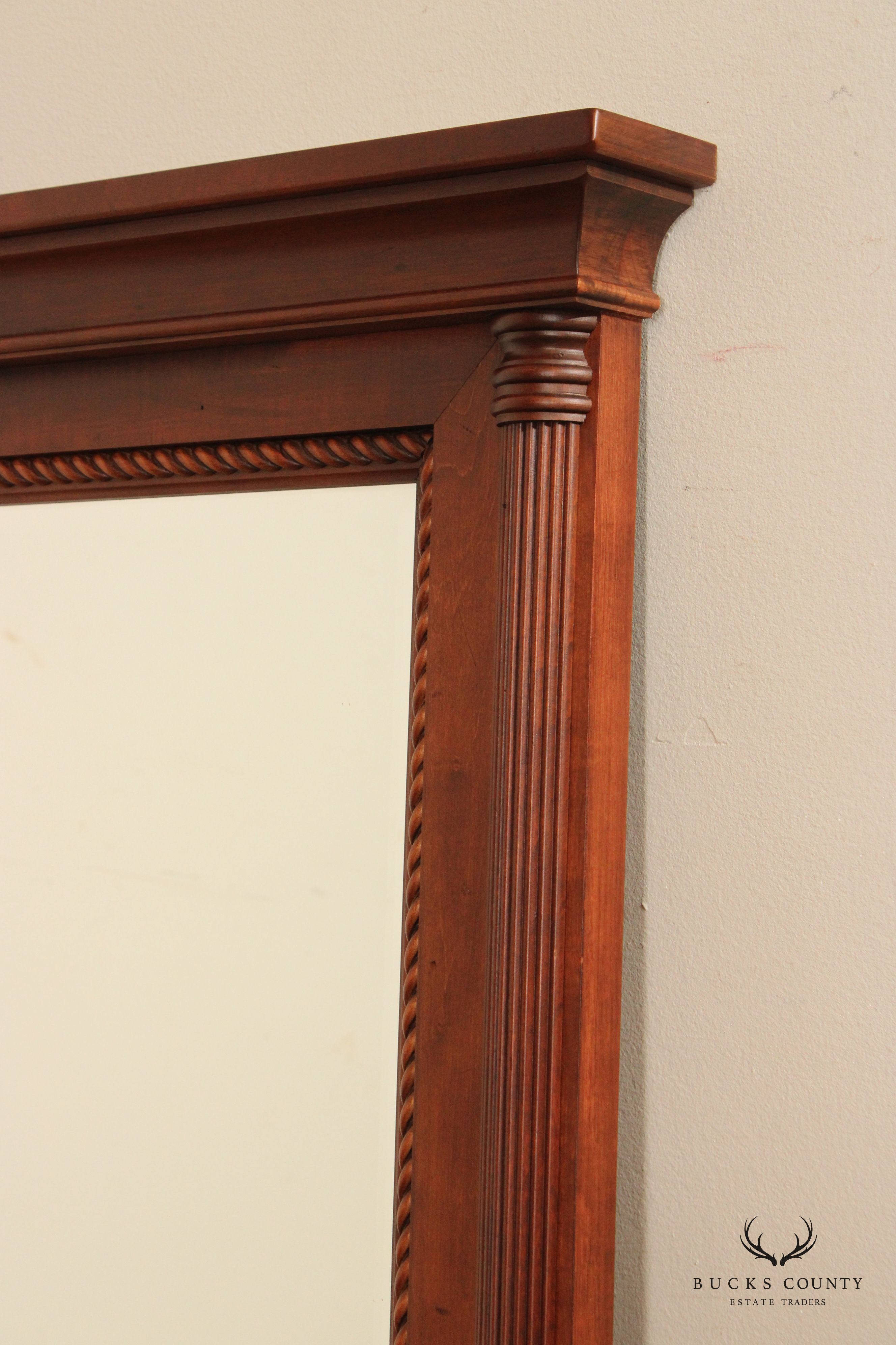 DURHAM FURNITURE 'SAVILE ROW' Beveled Landscape Mirror