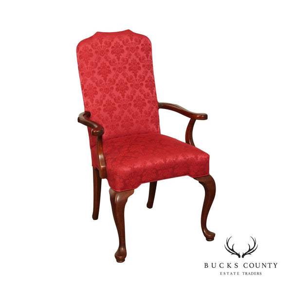 Hickory Manufacturing Queen Anne Style Armchair