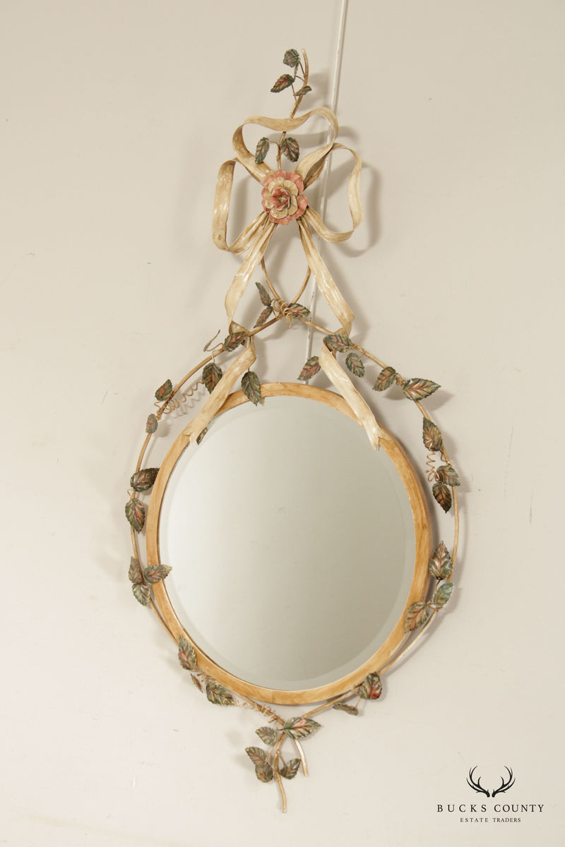 LaBarge French Provincial Style Tole Wall Mirror