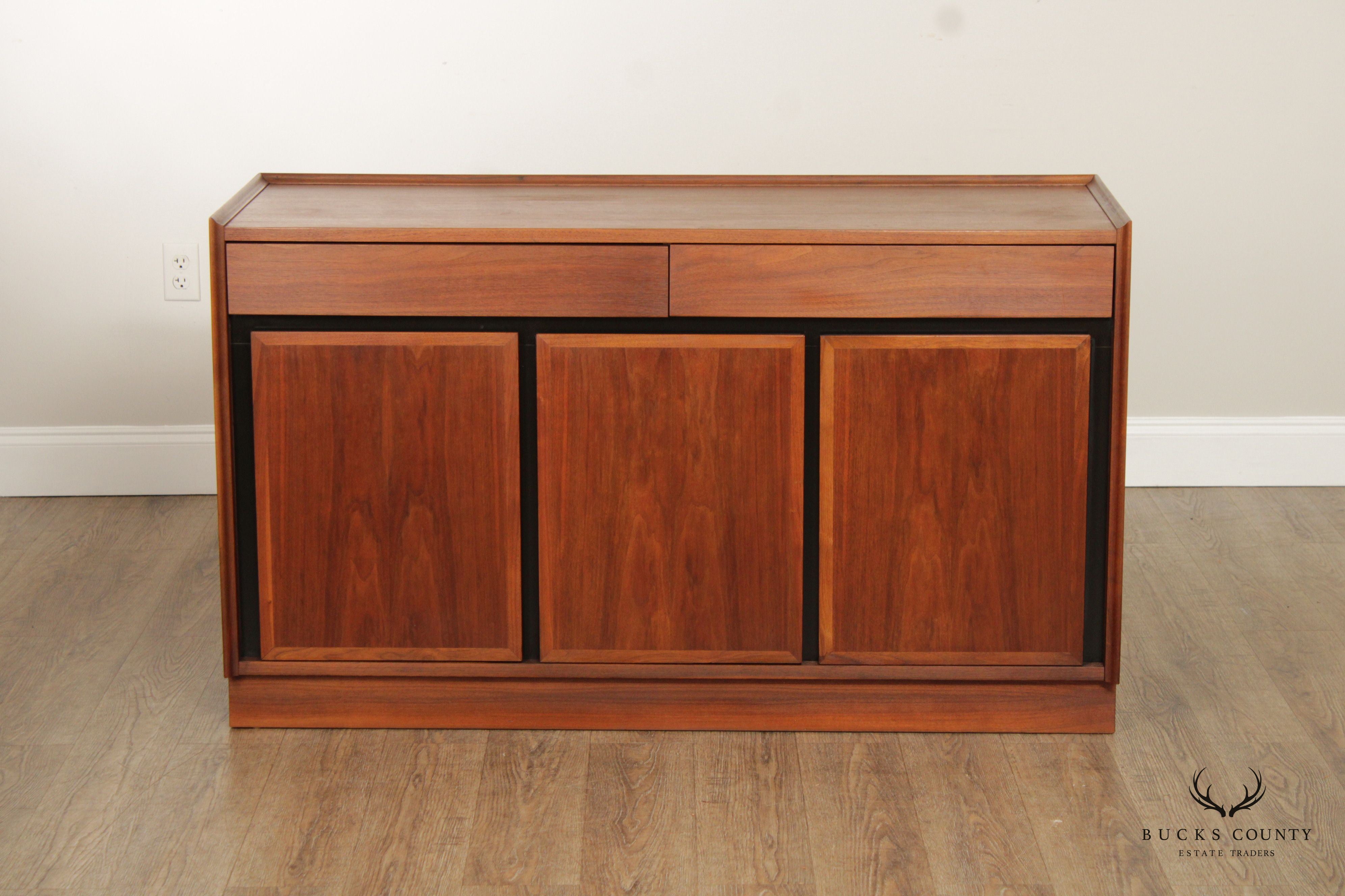 Dillingham Esprit Mid-Century Walnut Sideboard