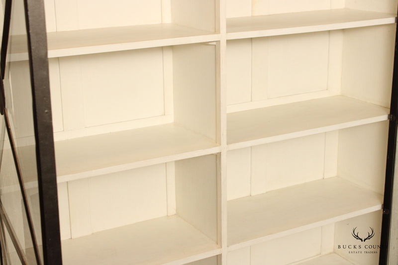 Contemporary Farmhouse Style China Cabinet Bookcase
