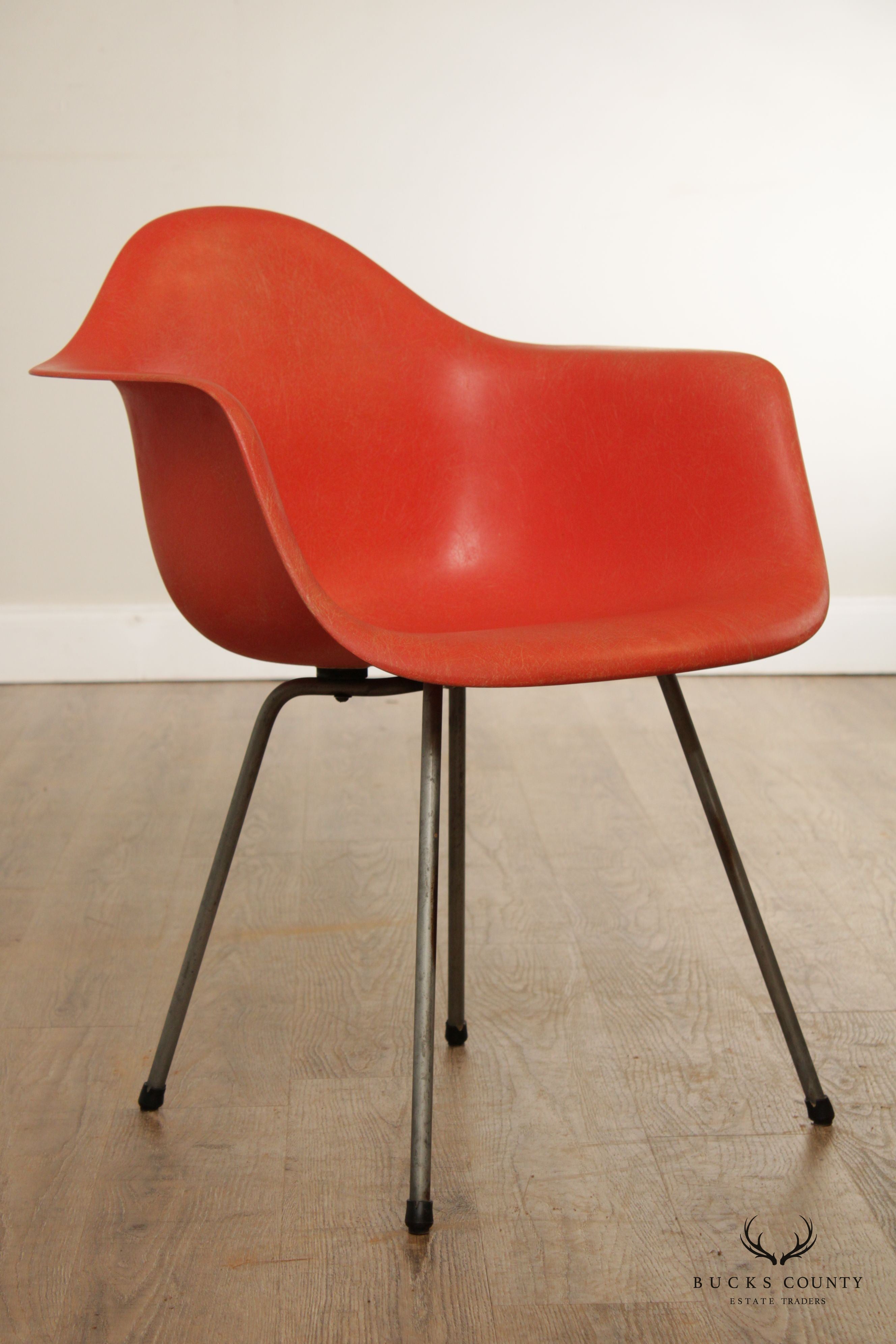 Mid Century Modern Eames Style Shell Armchair