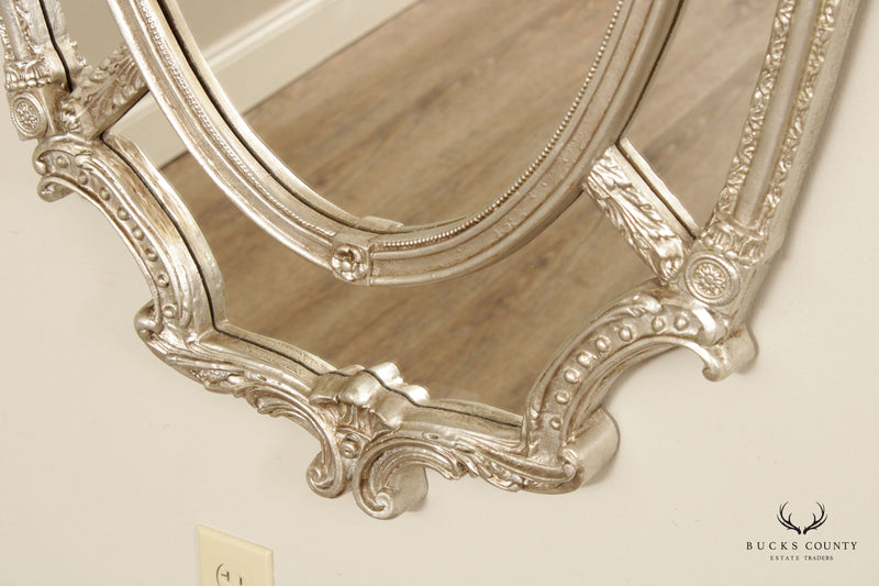 Venetian Style Silvered Wall Mirror