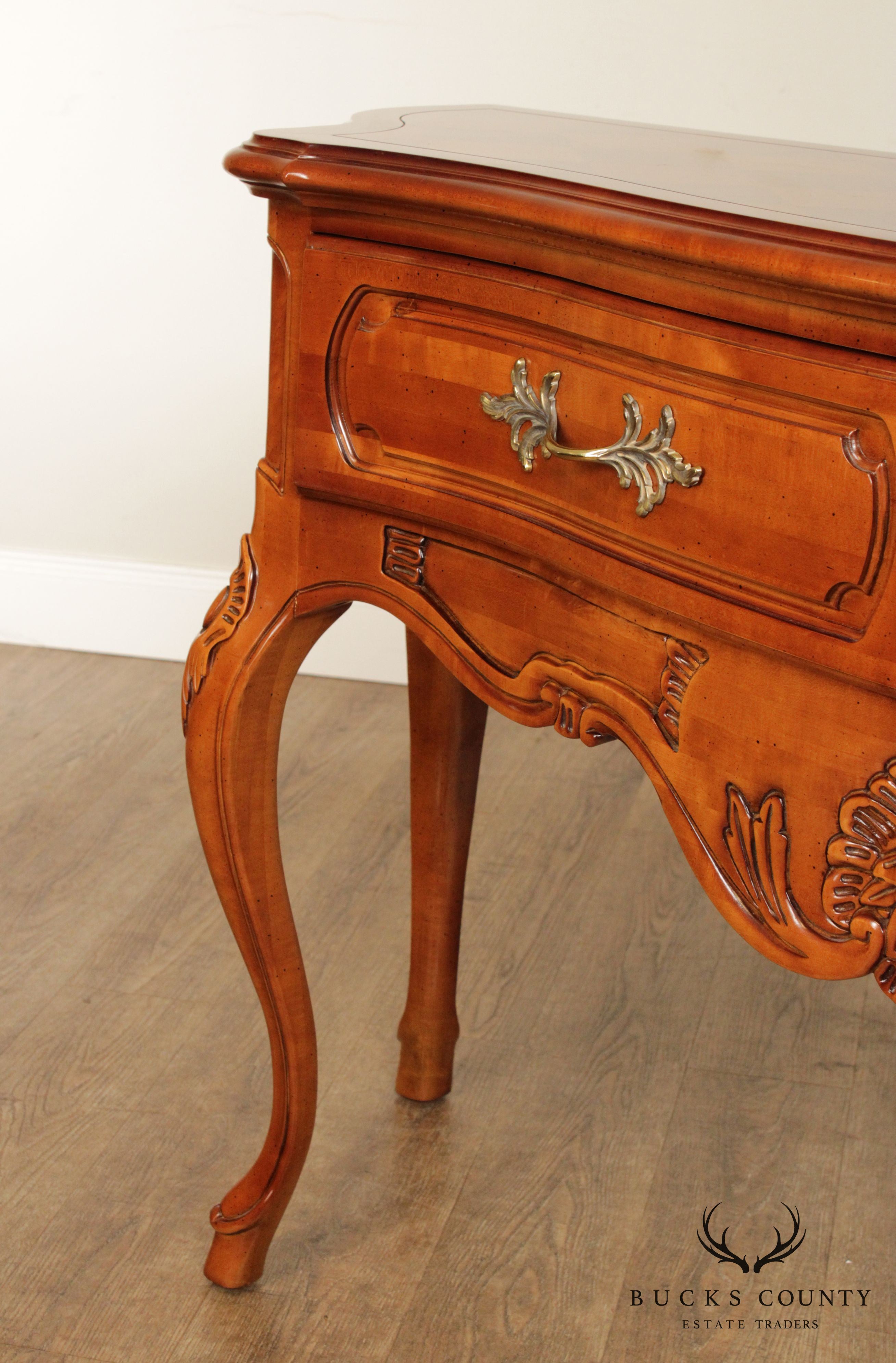 Century French Louis XV Style Cherry Sideboard