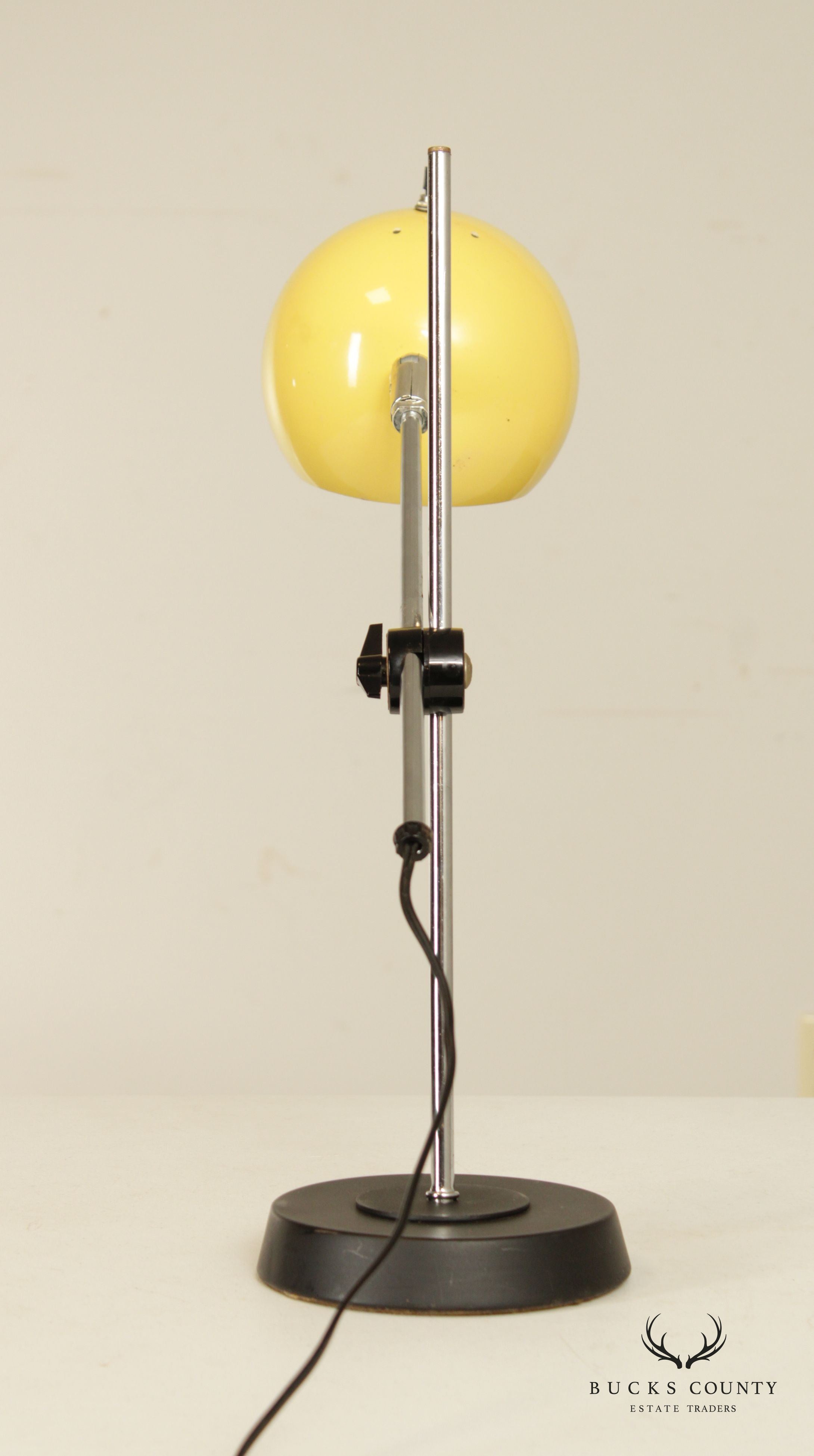 Robert Sonneman Mid Century Modern Adjustable Eyeball Table Lamp