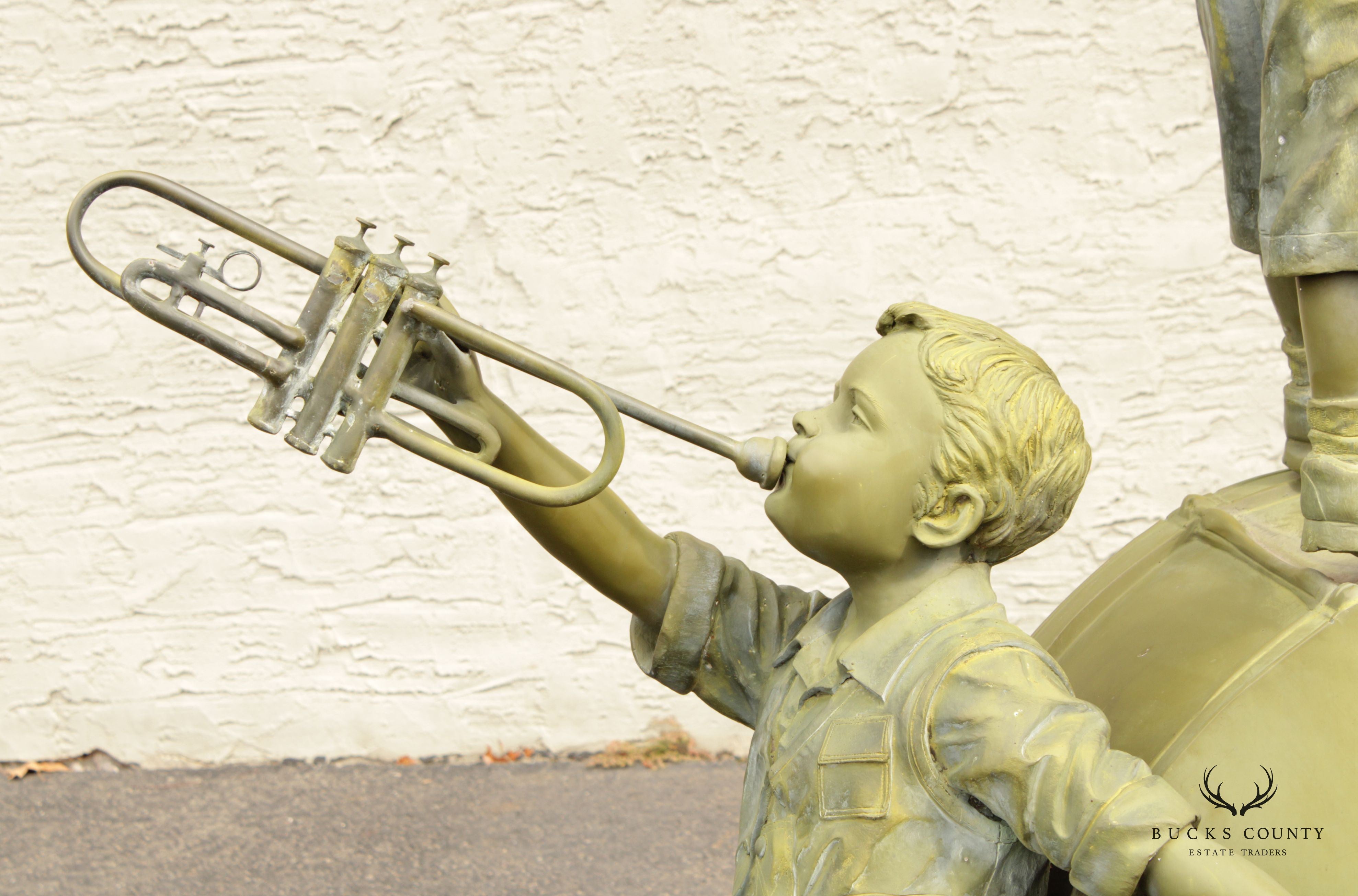 Jim Davidson Children's Band Bronze Monumental Outdoor Sculpture