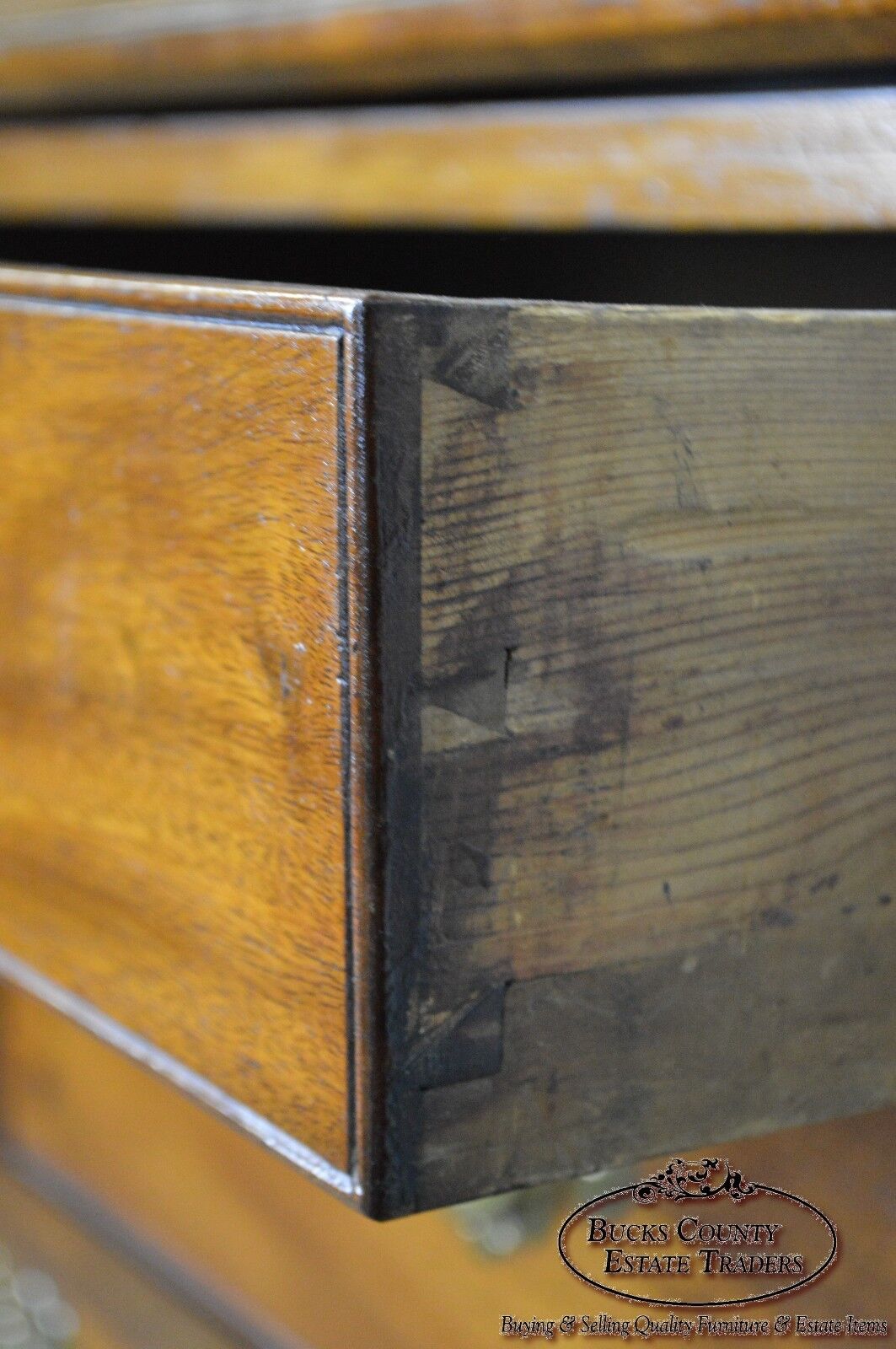 Chippendale Style 18th Century Mahogany Secretary Desk