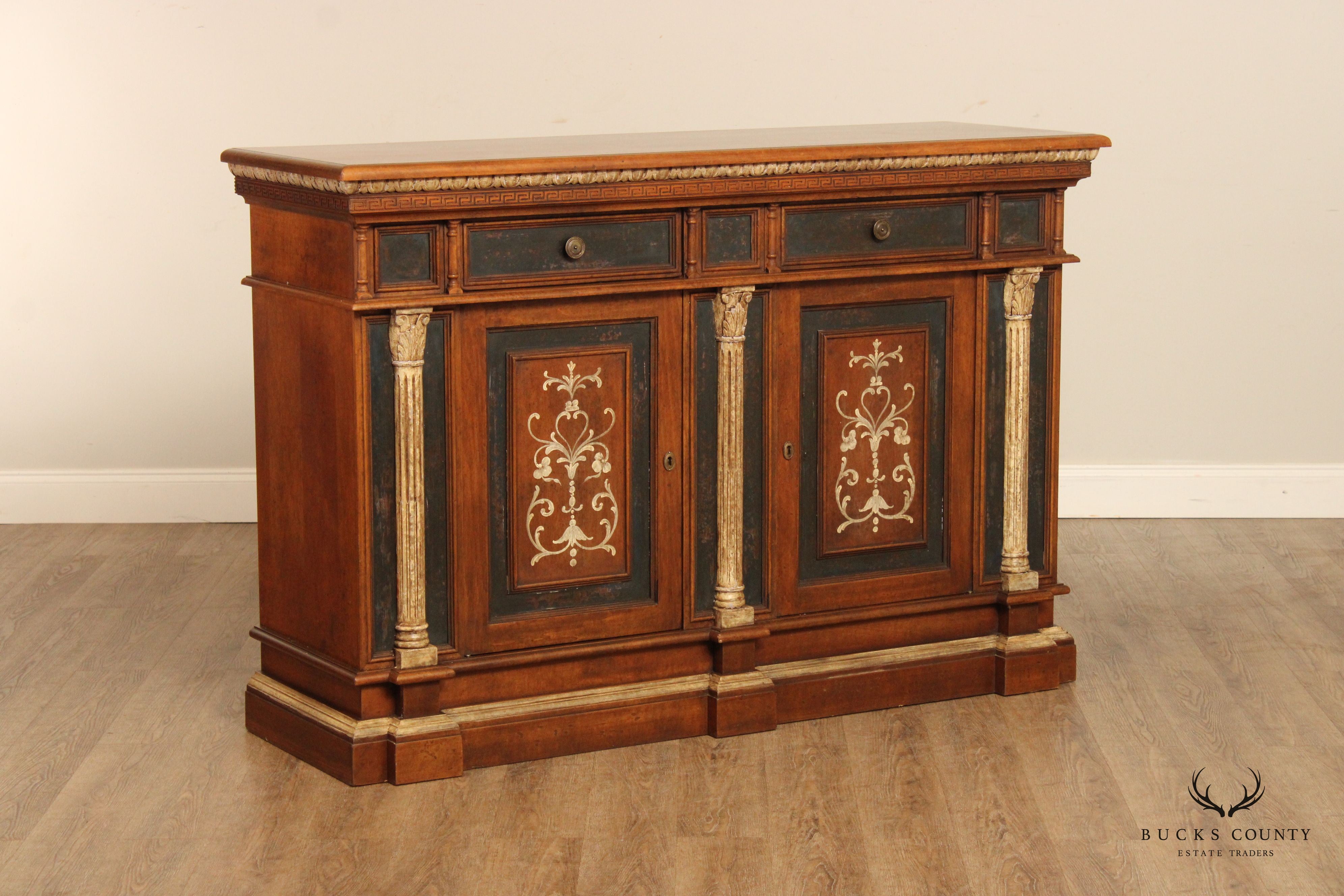 Hekman Turazza Italian Tuscan Style Sideboard Buffet