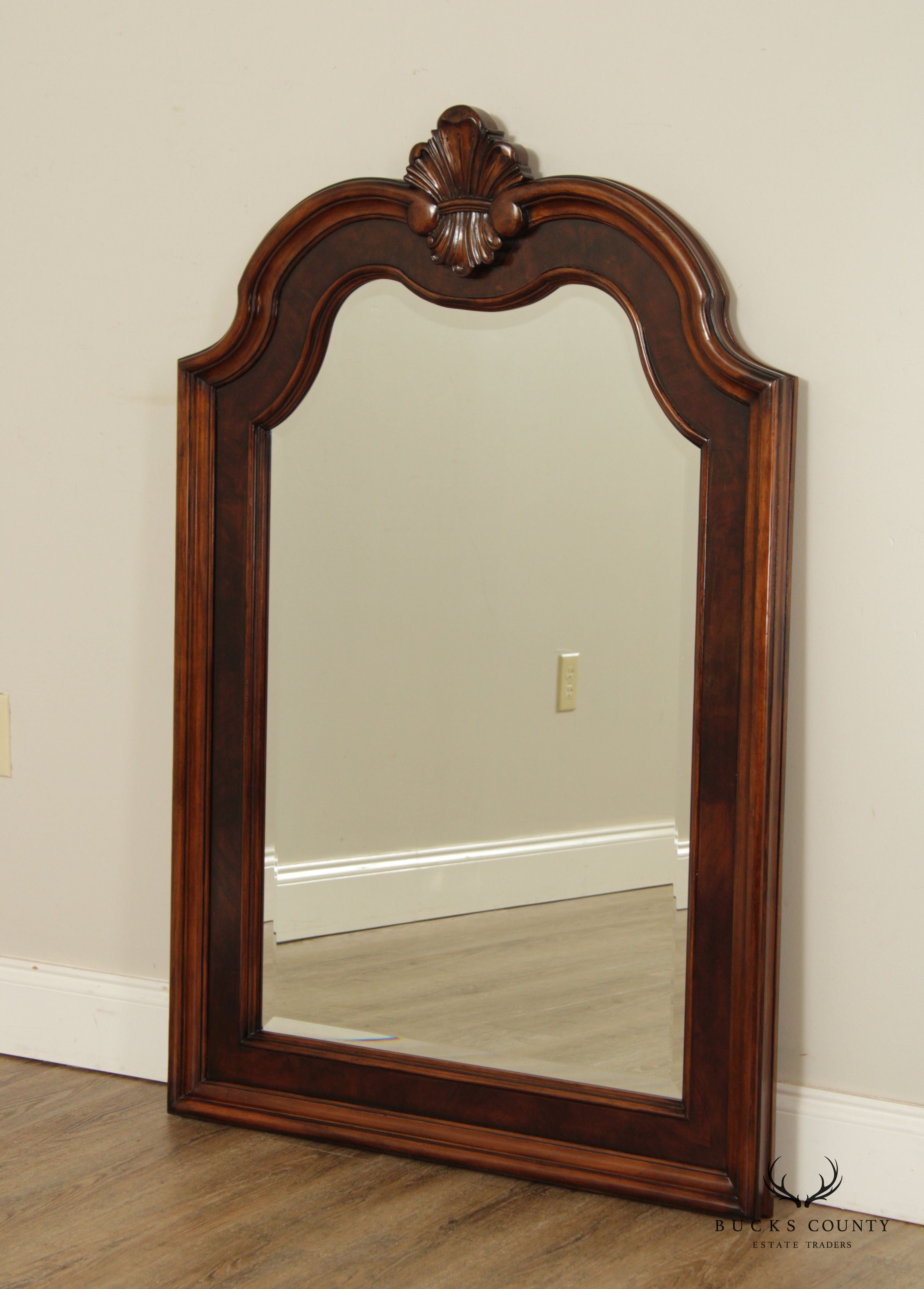 Ethan Allen Rustic Italian Style 'Tuscany' Beveled Wall Mirror