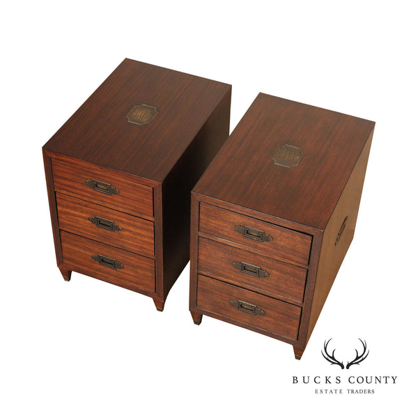 Thomasville Ernest Hemingway Collection Pair of Chest Nightstands