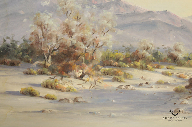 Verne Gillespie California Desert Plein Air Landscape Original Painting