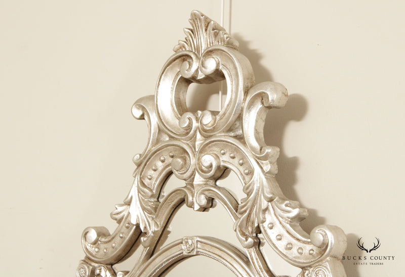 Venetian Style Silvered Wall Mirror