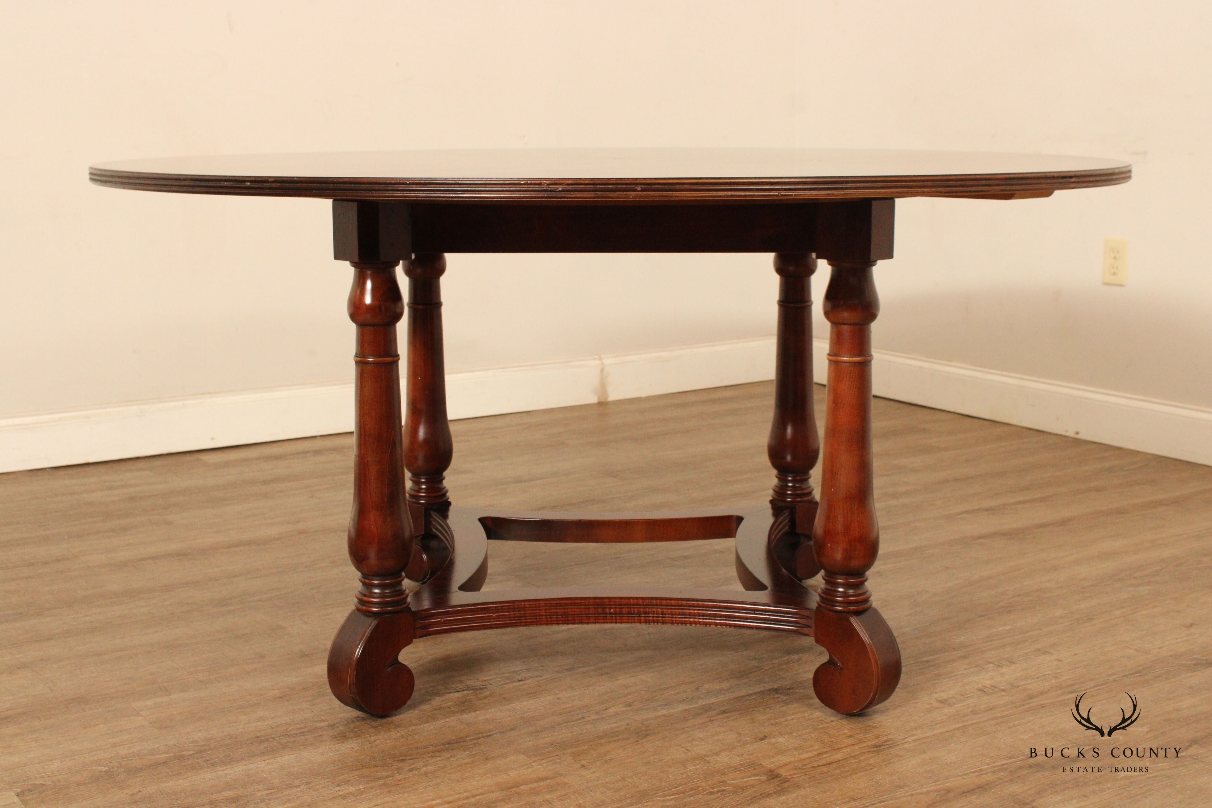 Ethan Allen British Classics Collection Round Dining Table